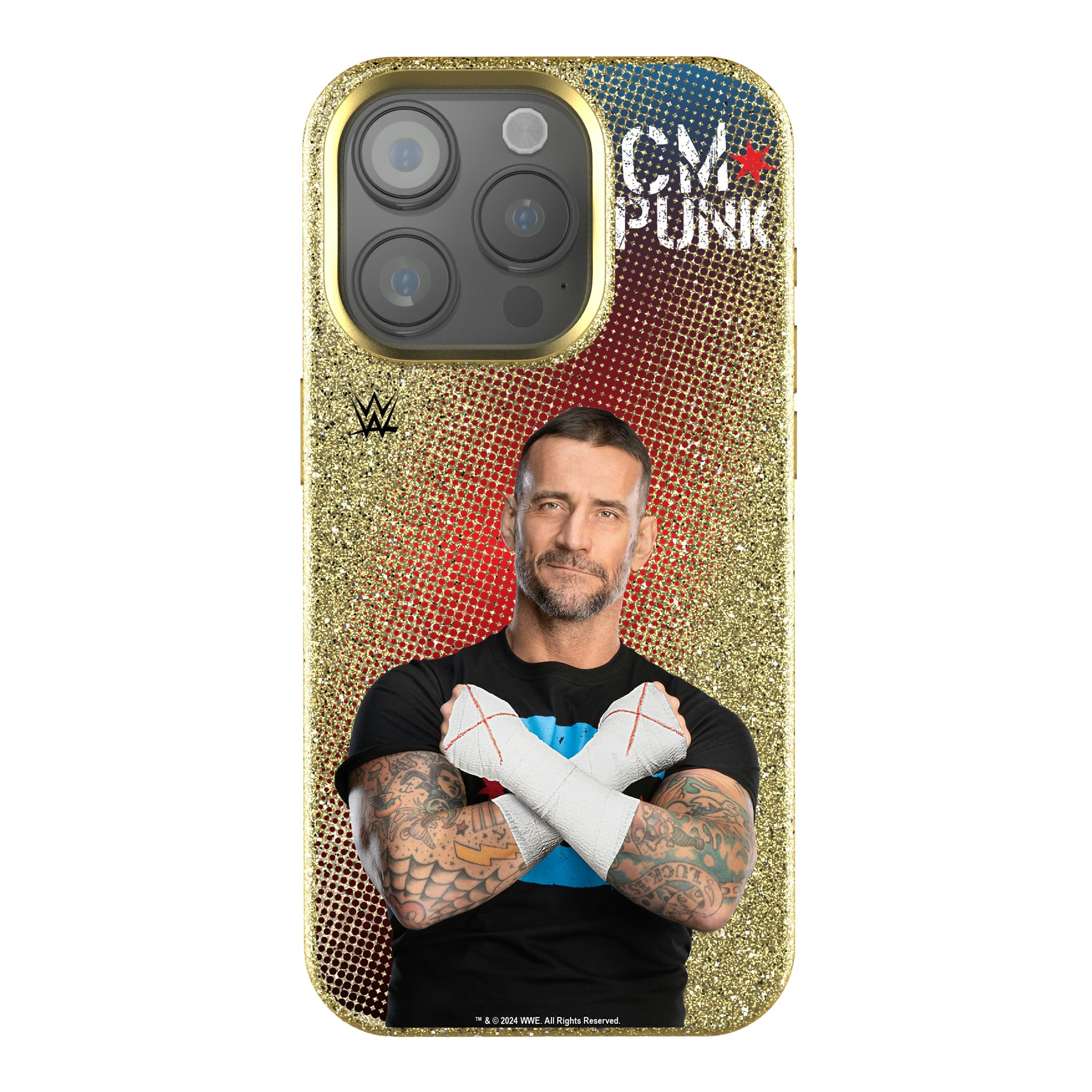 CM Punk Superstar iPhone Bling Phone Case for Apple iPhone