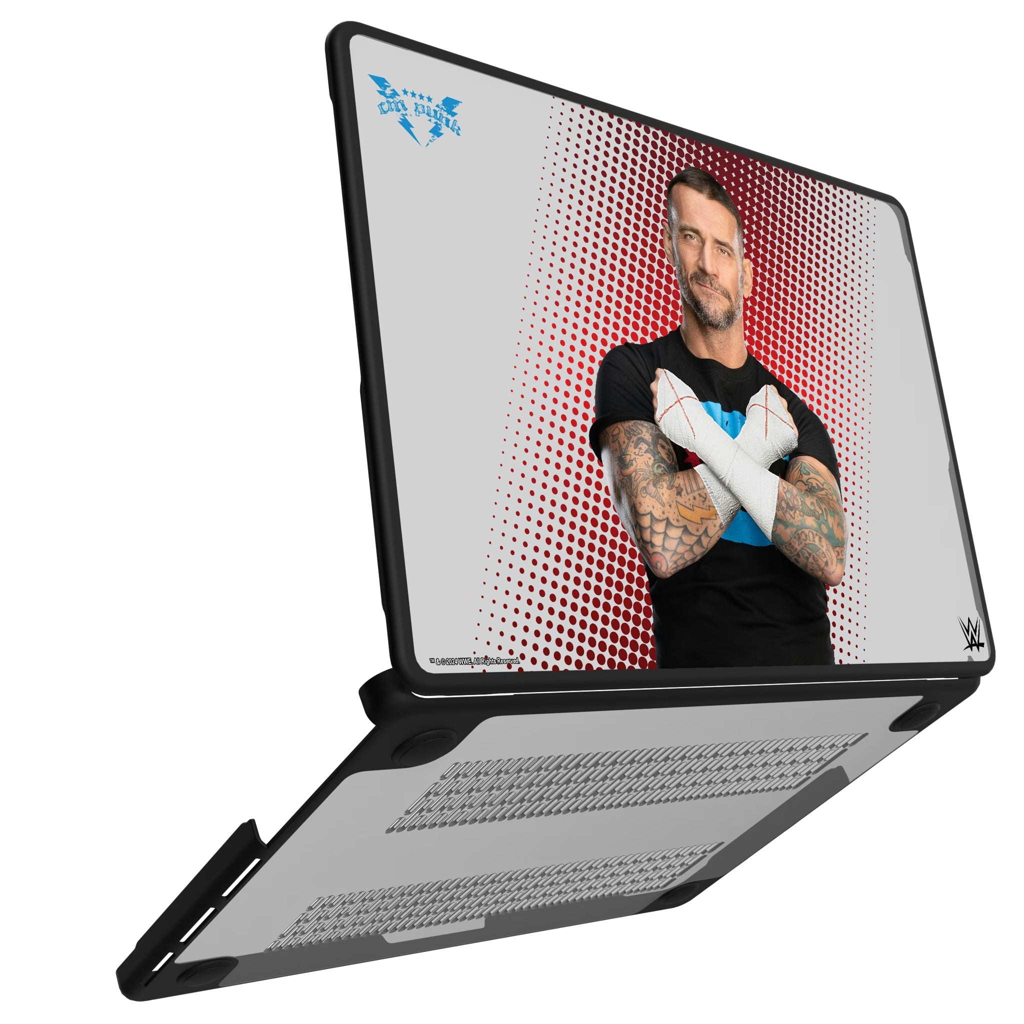 CM Punk Superstar MacBook Laptop Case for Apple MacBook#Device_MacBook Pro (14-inch, 2021) / MacBook Pro (14-inch, 2023) / MacBook Pro (14-inch, 2024)
