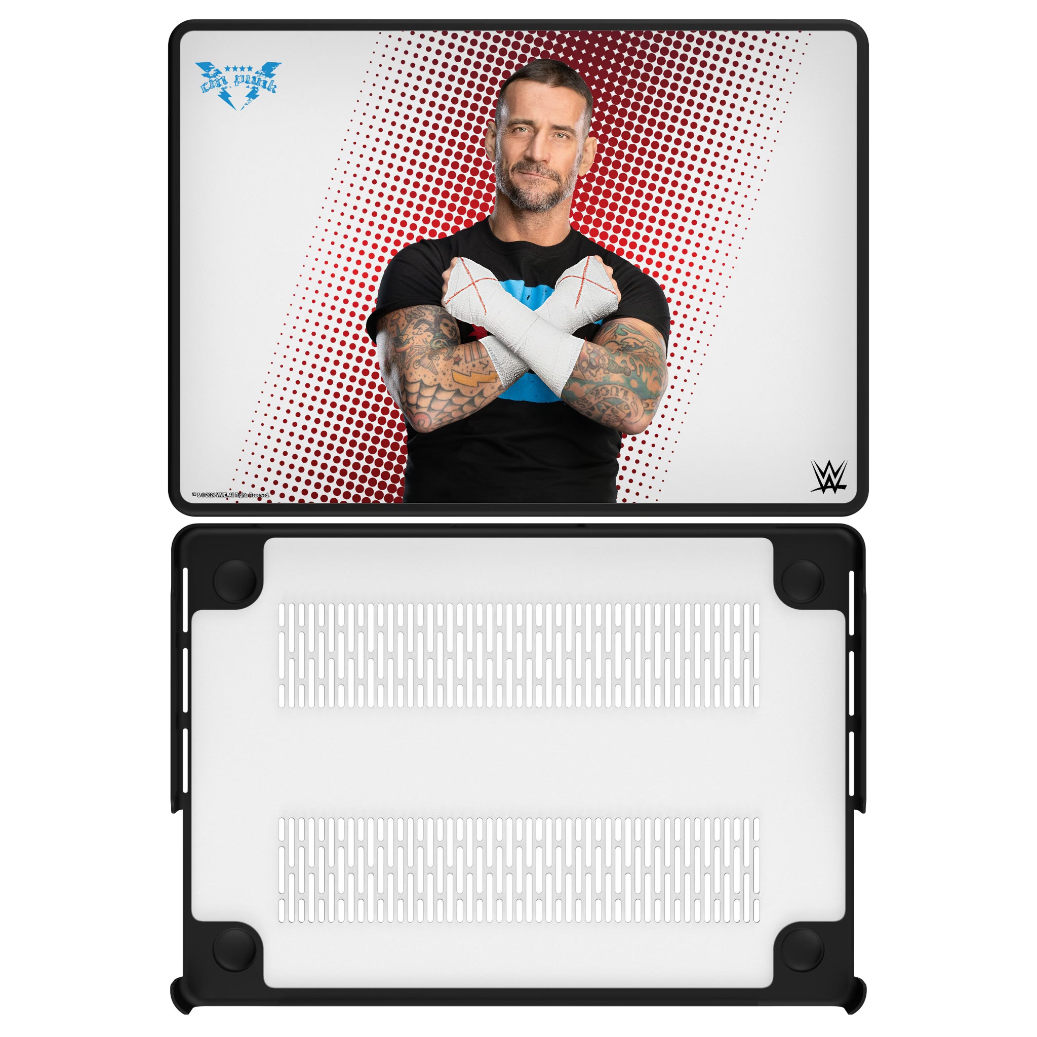 CM Punk Superstar MacBook Laptop Case for Apple MacBook#Device_MacBook Pro (14-inch, 2021) / MacBook Pro (14-inch, 2023) / MacBook Pro (14-inch, 2024)
