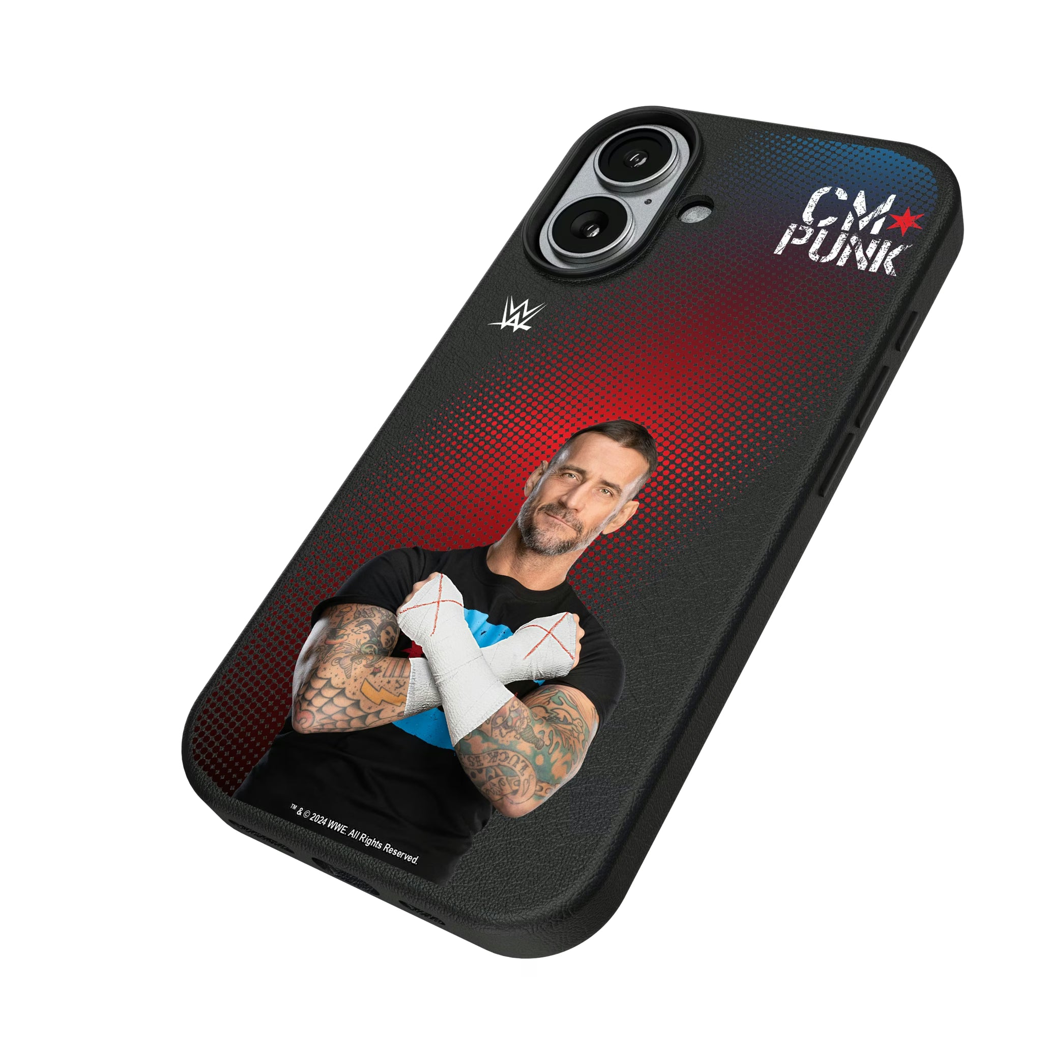 CM Punk Superstar iPhone MagSafe Compatible Phone Case for Apple iPhone - Isometric View#Device_iPhone 17