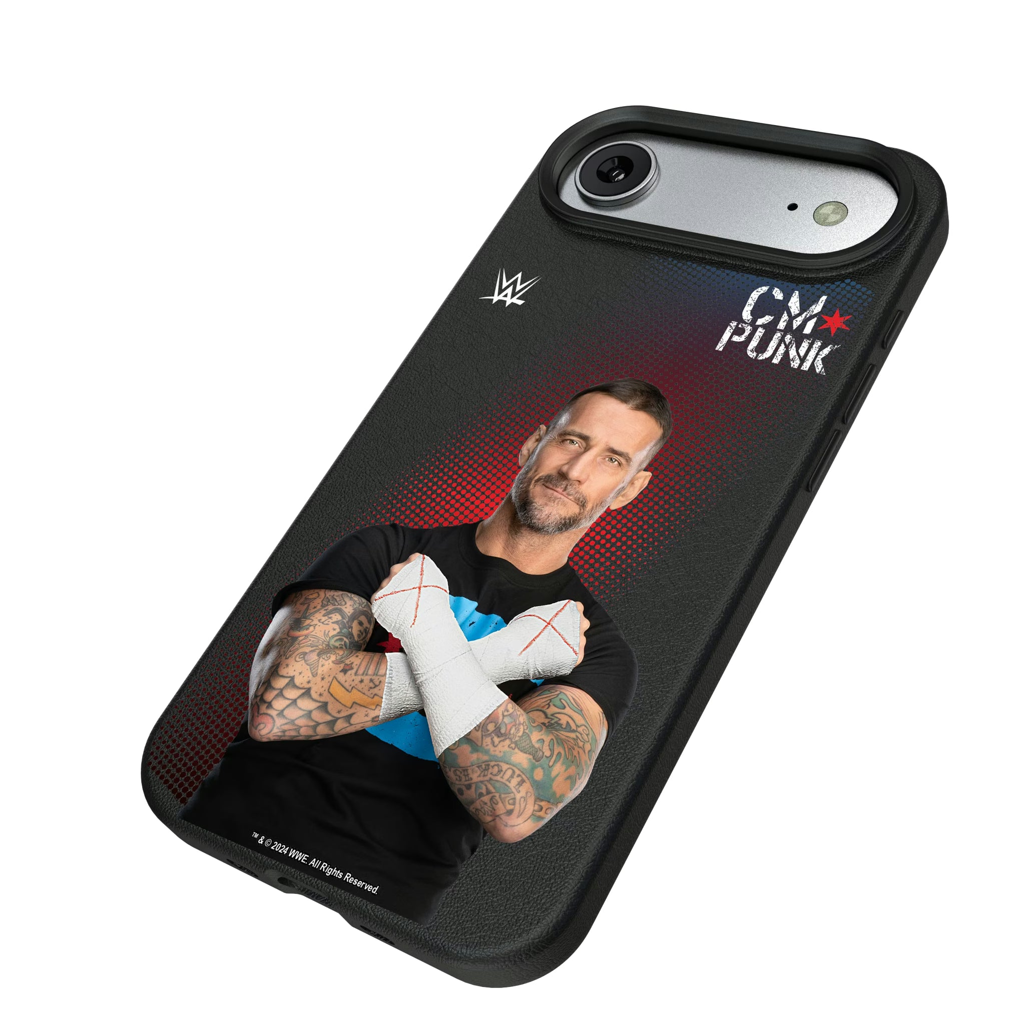 CM Punk Superstar iPhone MagSafe Compatible Phone Case for Apple iPhone - Isometric View#Device_iPhone Air