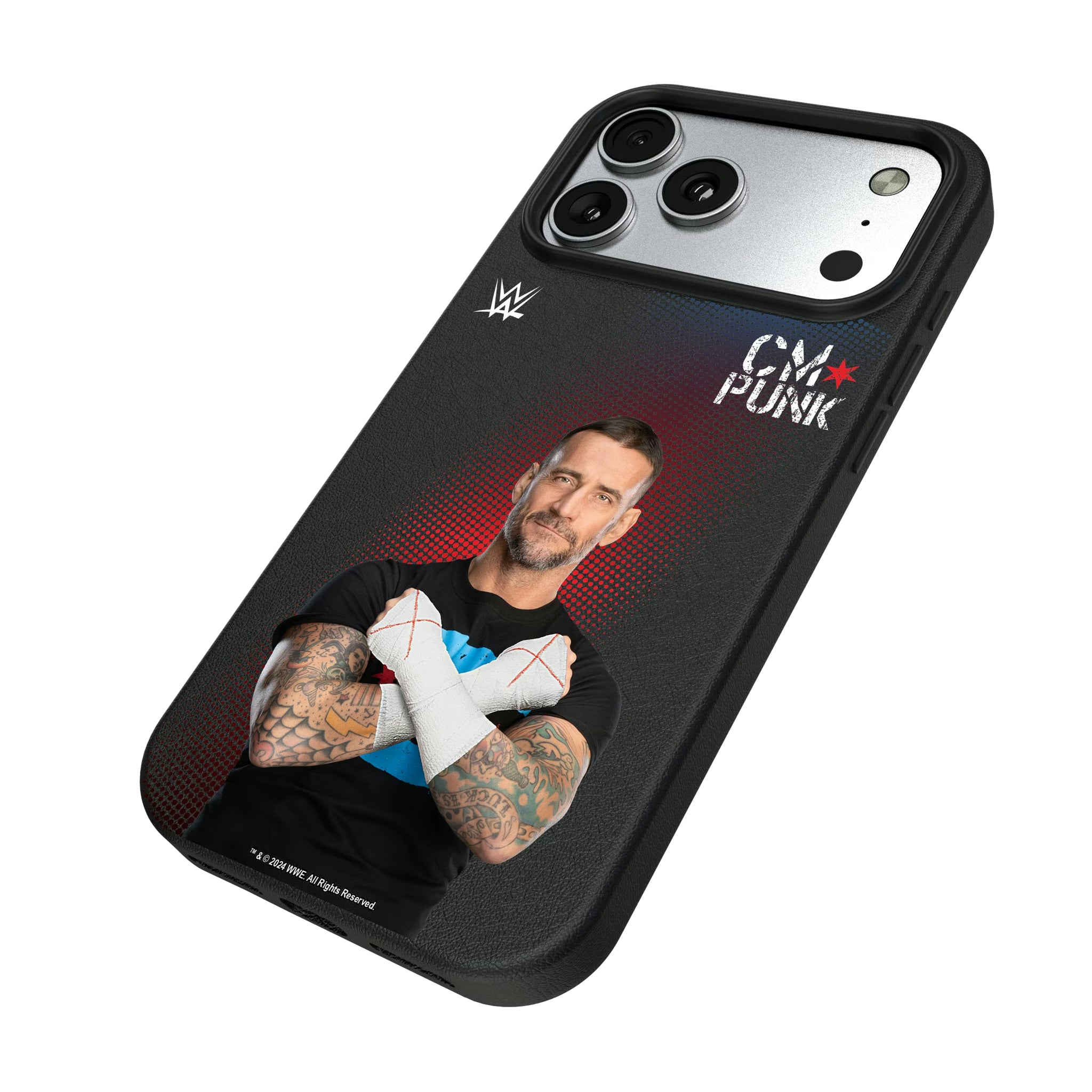 CM Punk Superstar iPhone MagSafe Compatible Phone Case for Apple iPhone - Isometric View#Device_iPhone 17 Pro Max