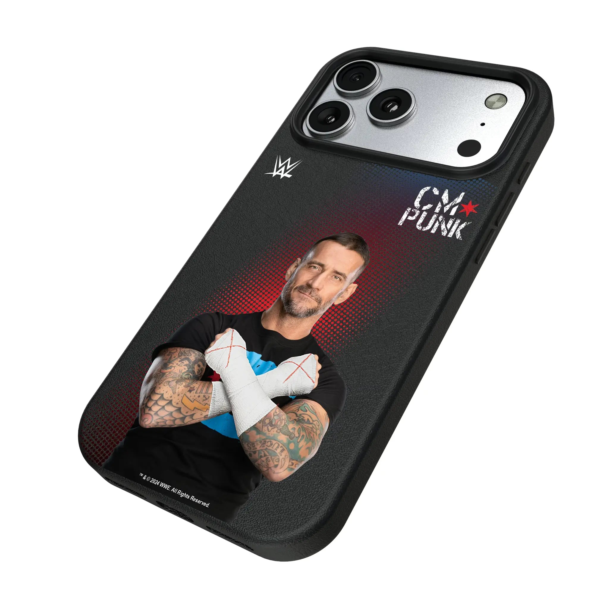 CM Punk Superstar iPhone MagSafe Compatible Phone Case for Apple iPhone - Isometric View#Device_iPhone 17 Pro Max
