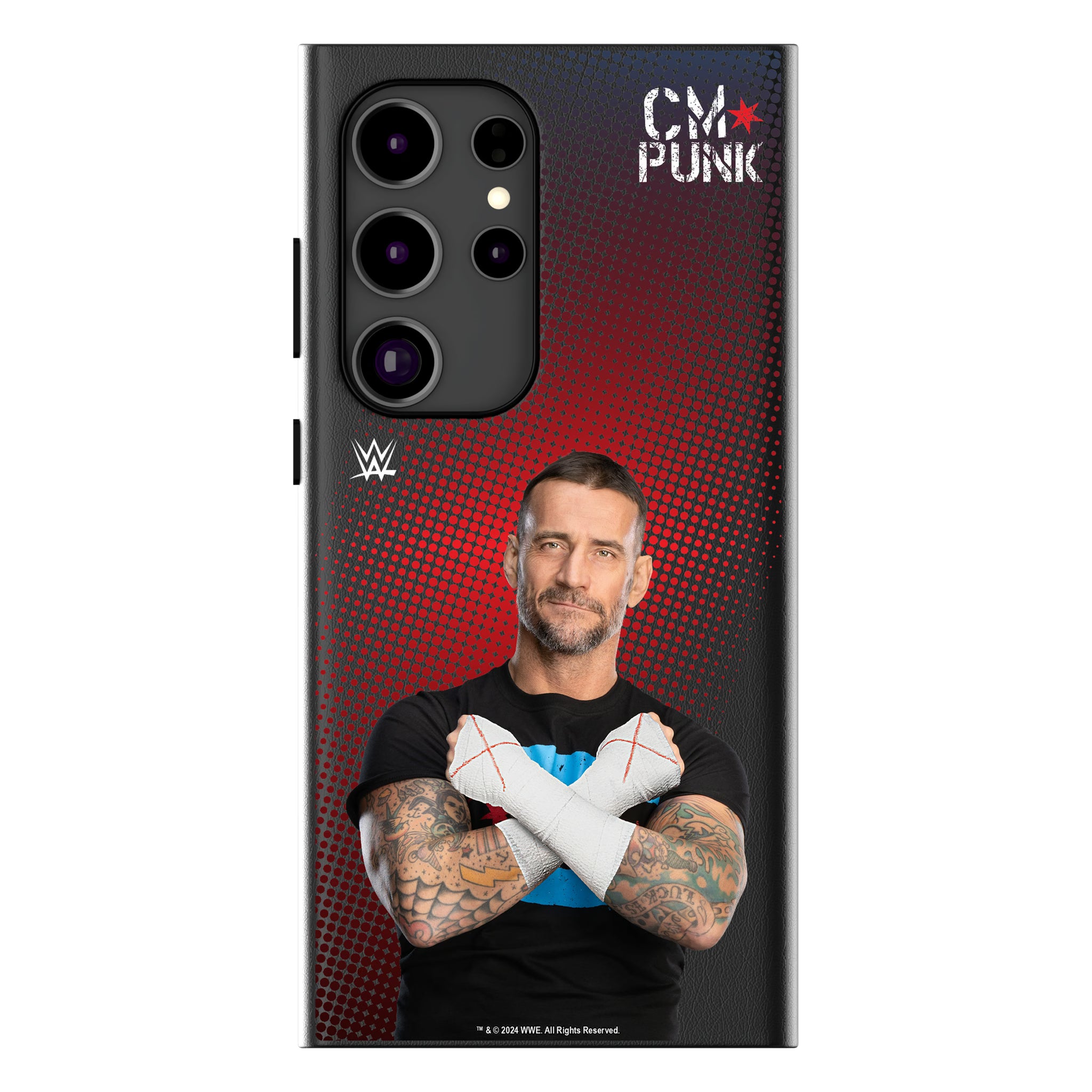 CM Punk Superstar Galaxy MagSafe Compatible Phone Case for Samsung Galaxy
