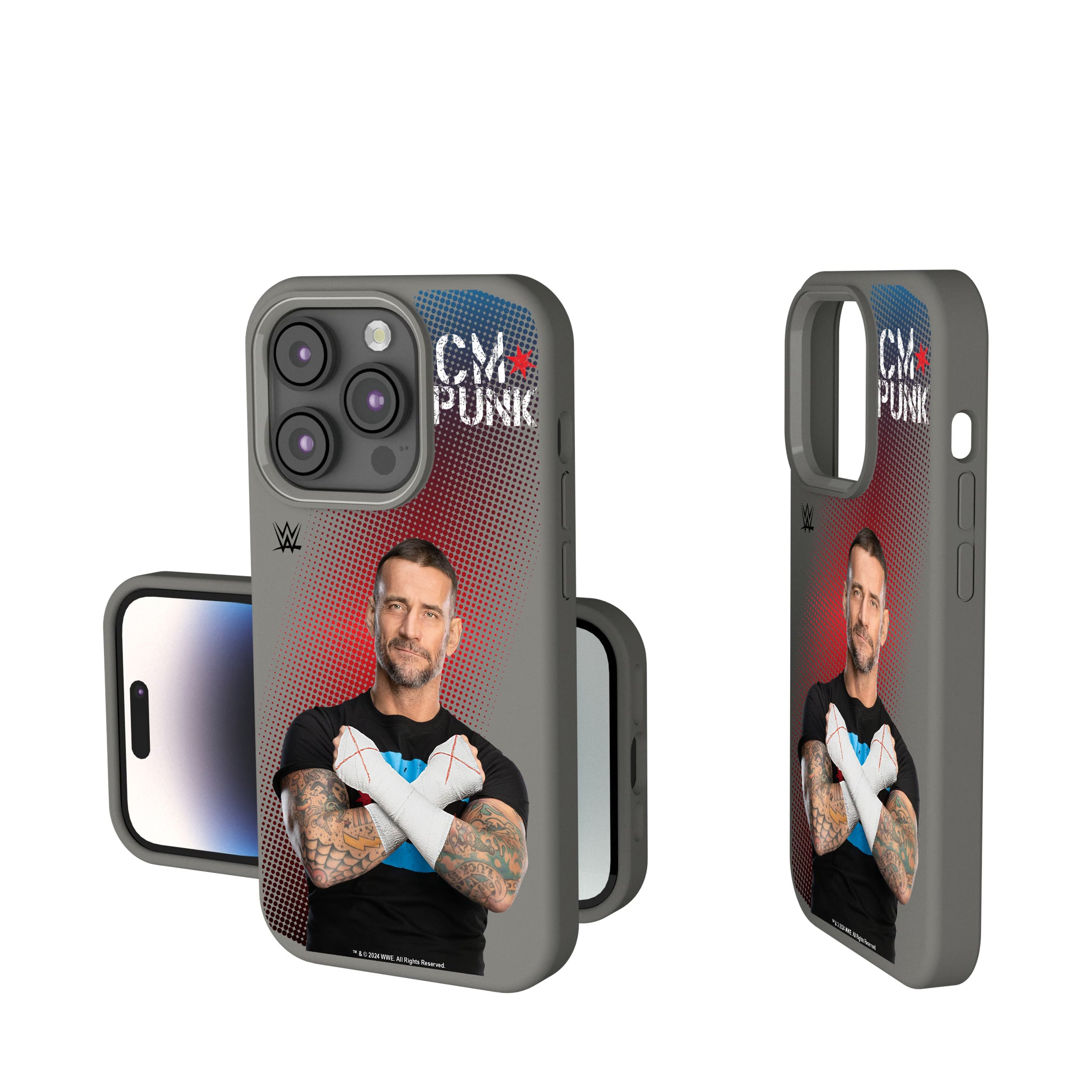 CM Punk Superstar iPhone Soft Touch Phone Case for Apple iPhone