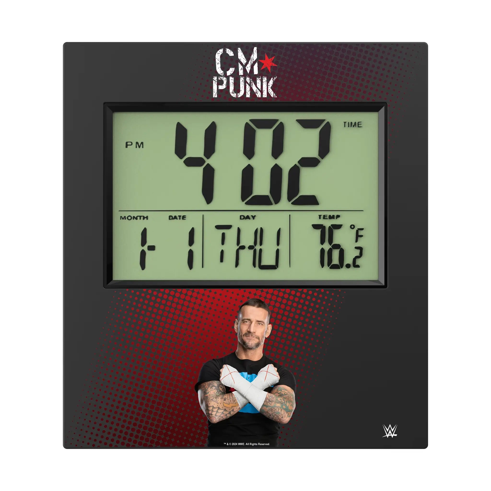CM Punk Superstar Wall Clock