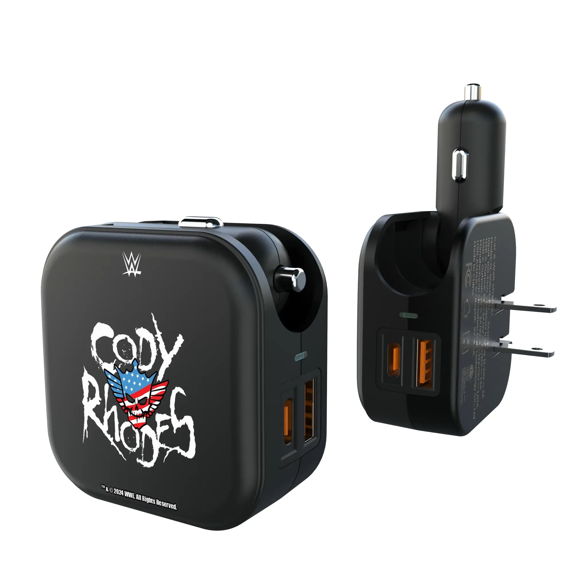 Cody Rhodes Clean 2 in 1 USB A/C Charger