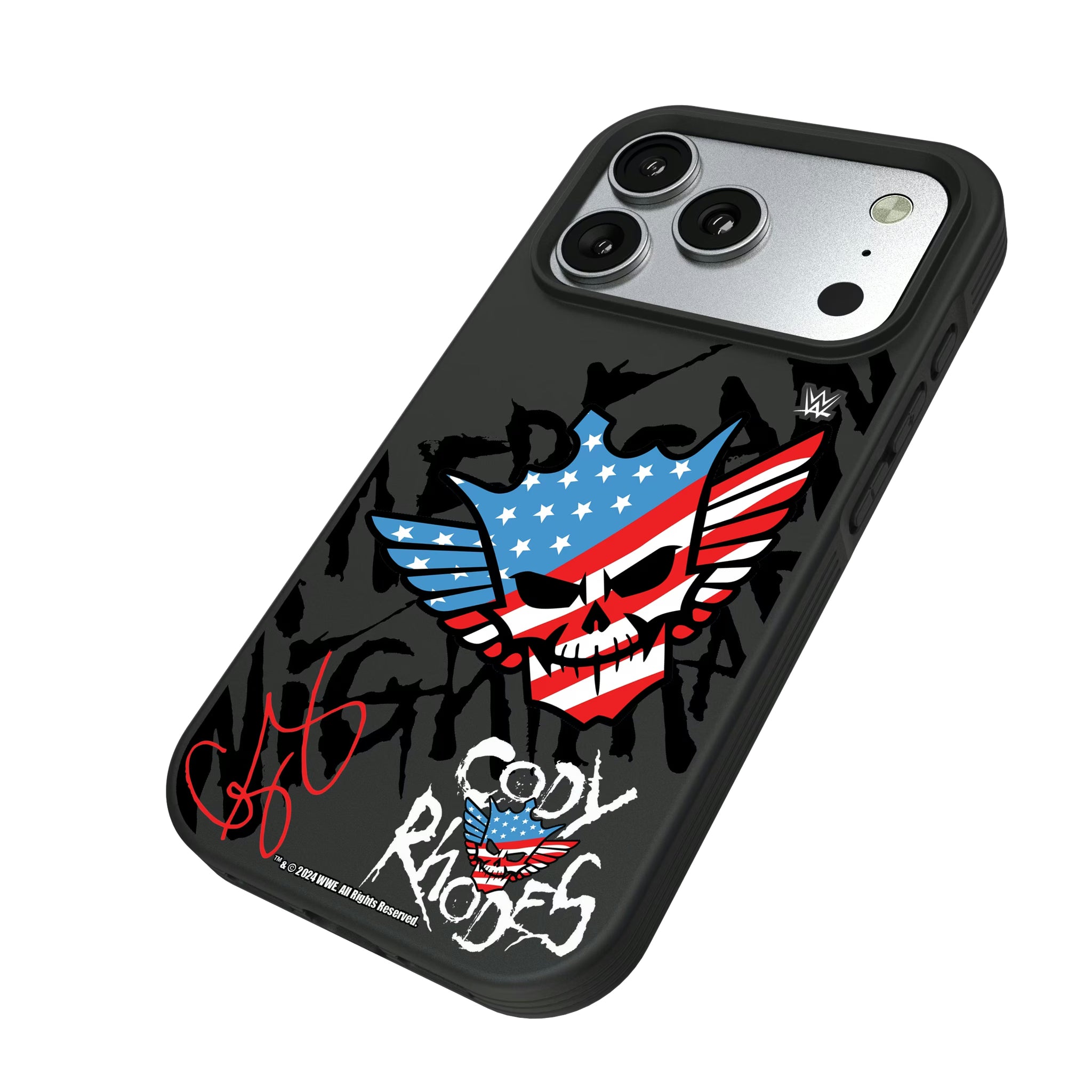 Cody Rhodes Impact iPhone Bump Phone Case for Apple iPhone - Isometric View#Device_iPhone 17 Pro