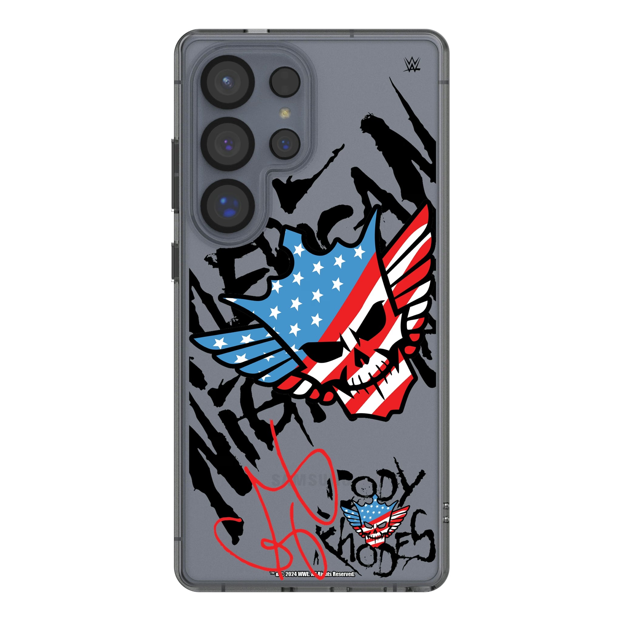 Cody Rhodes Impact Galaxy Clear Phone Case for Samsung Galaxy