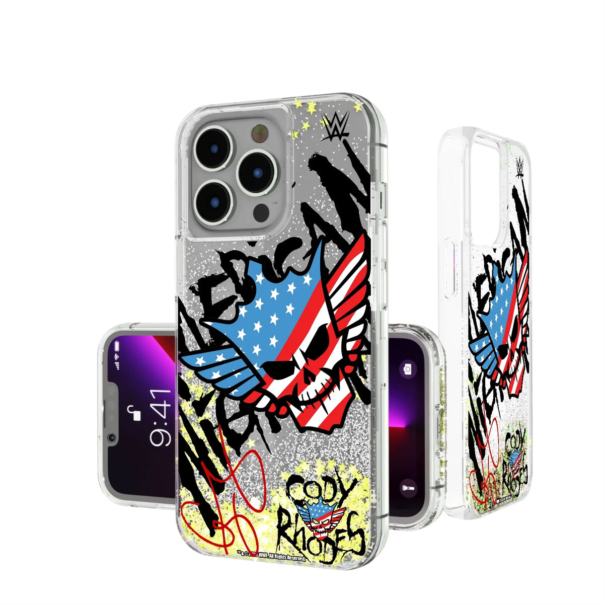 Cody Rhodes Impact iPhone Glitter Phone Case for Apple iPhone#Device_iPhone 13 Pro