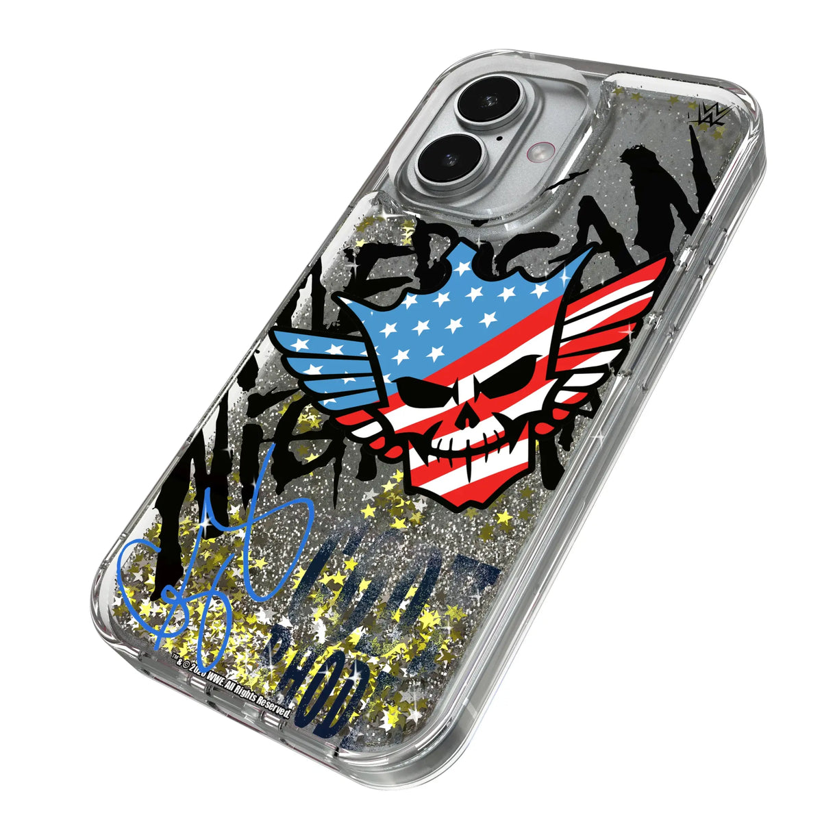 Cody Rhodes Impact iPhone Glitter Phone Case for Apple iPhone - Isometric View#Device_iPhone 17
