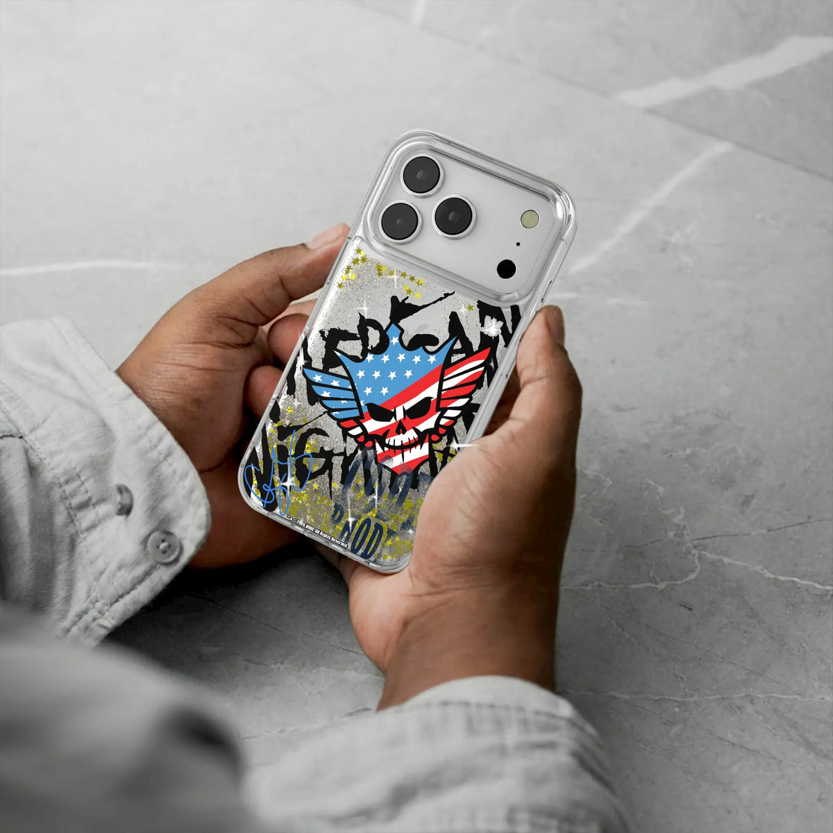 Cody Rhodes Impact iPhone Glitter Phone Case for Apple iPhone - Lifestyle#Device_iPhone 17 Pro