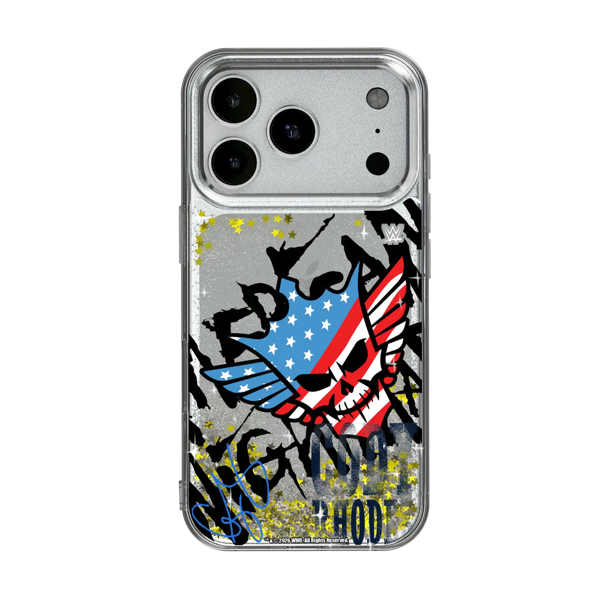 Cody Rhodes Impact iPhone Glitter Phone Case for Apple iPhone#Device_iPhone 17 Pro