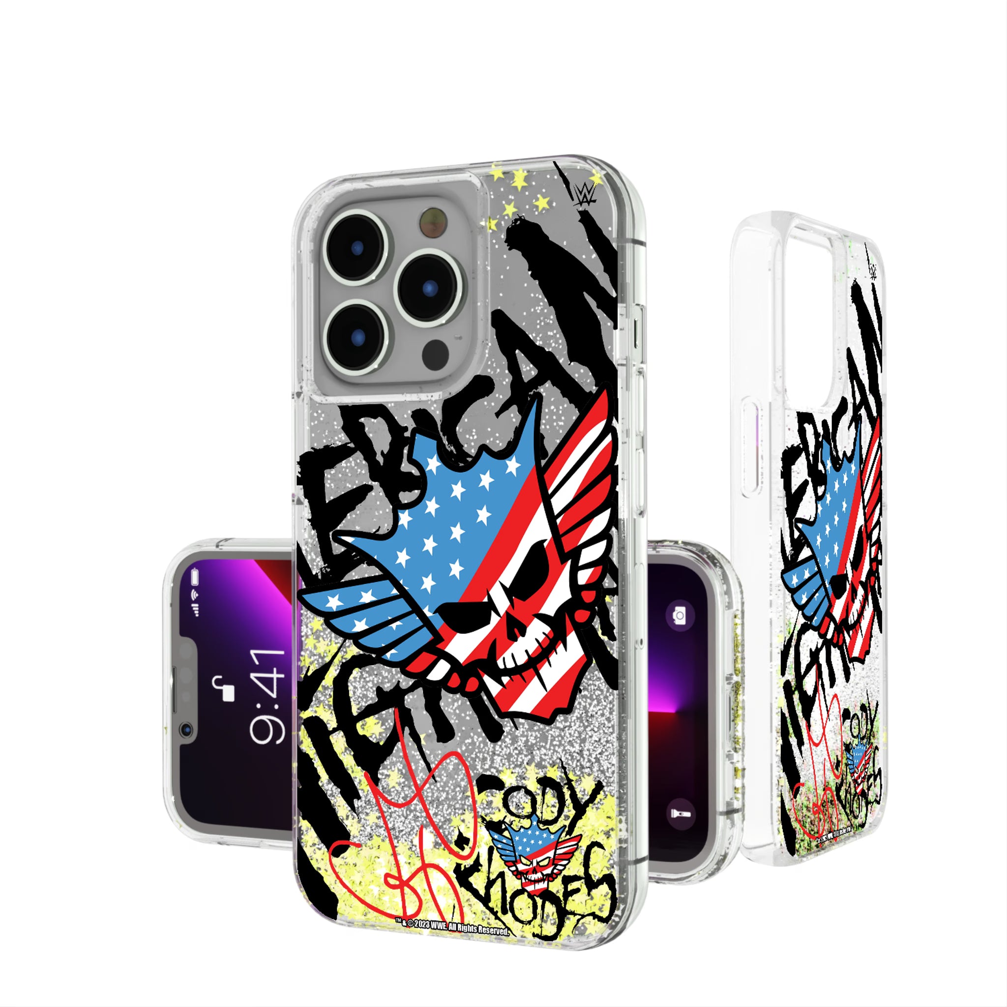 Cody Rhodes Impact iPhone Glitter Phone Case for Apple iPhone