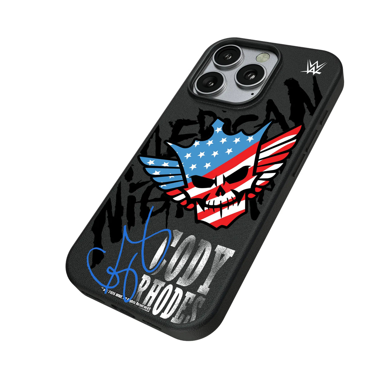 Cody Rhodes Impact iPhone MagSafe Compatible Phone Case for Apple iPhone - Isometric View#Device_iPhone 16 Pro