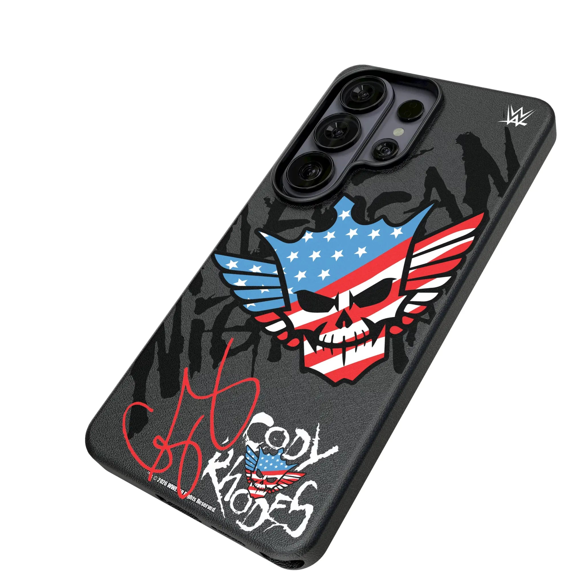 Cody Rhodes Impact Galaxy MagSafe Compatible Phone Case for Samsung Galaxy - Isometric View#Device_Galaxy S26 Ultra