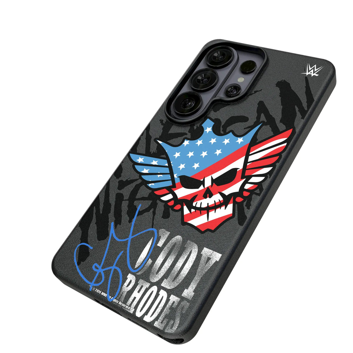 Cody Rhodes Impact Galaxy MagSafe Compatible Phone Case for Samsung Galaxy - Isometric View#Device_Galaxy S26 Ultra