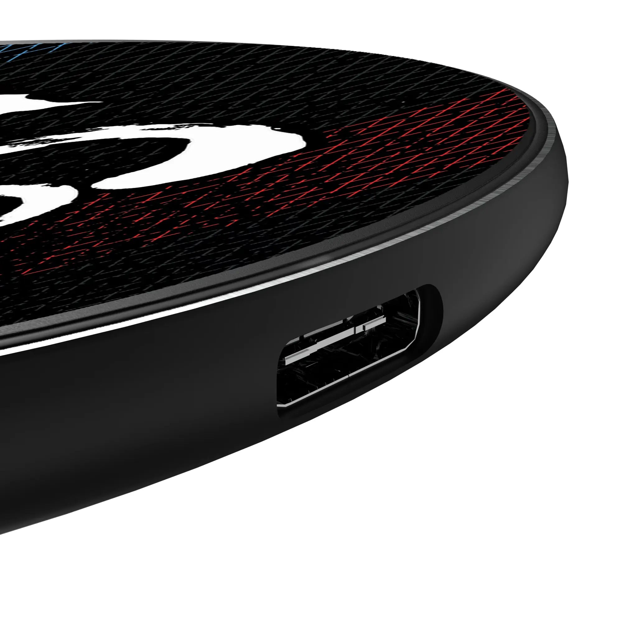 Cody Rhodes Steel 15-Watt Wireless Charger - Detail