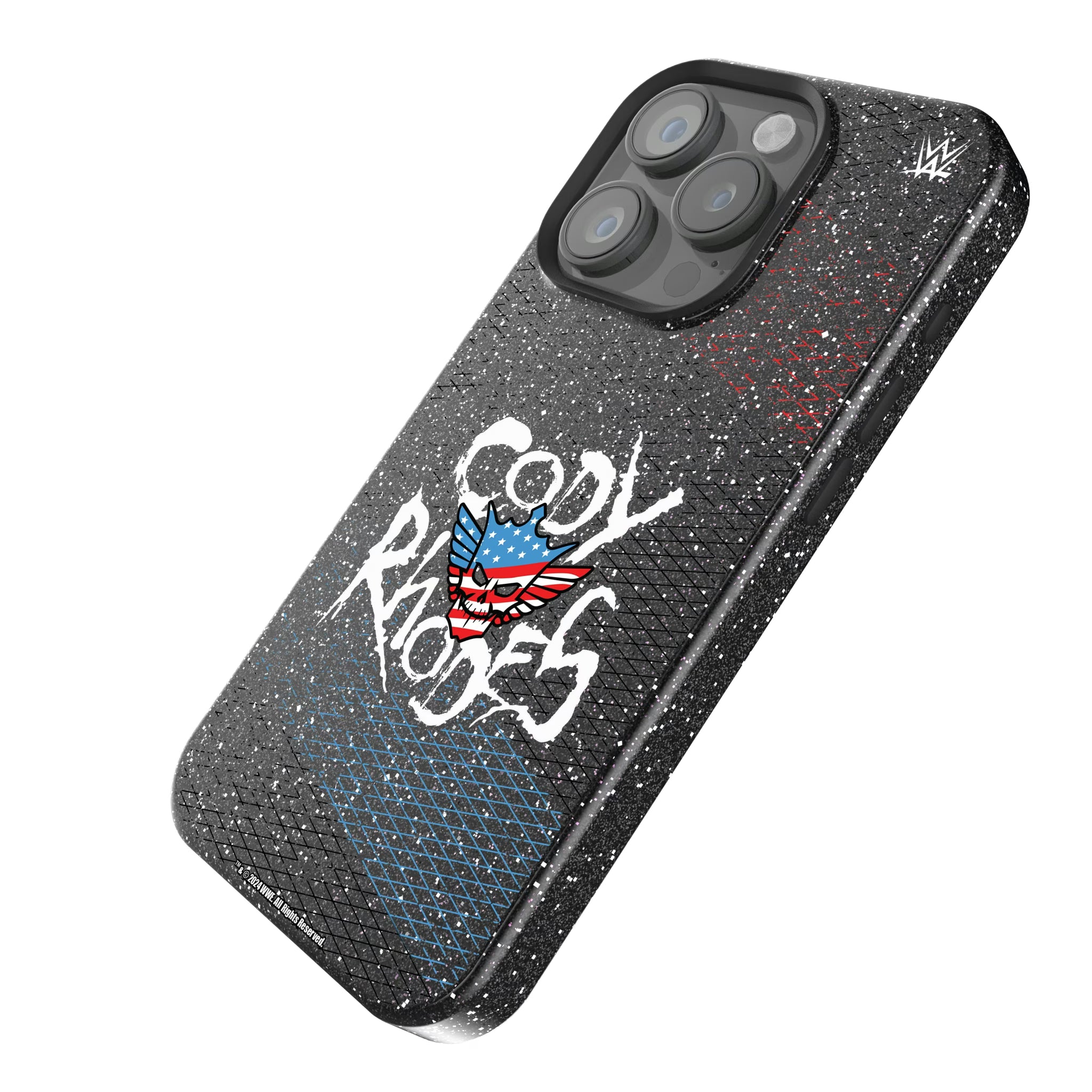 Cody Rhodes Steel iPhone Bling Phone Case for Apple iPhone - Isometric View