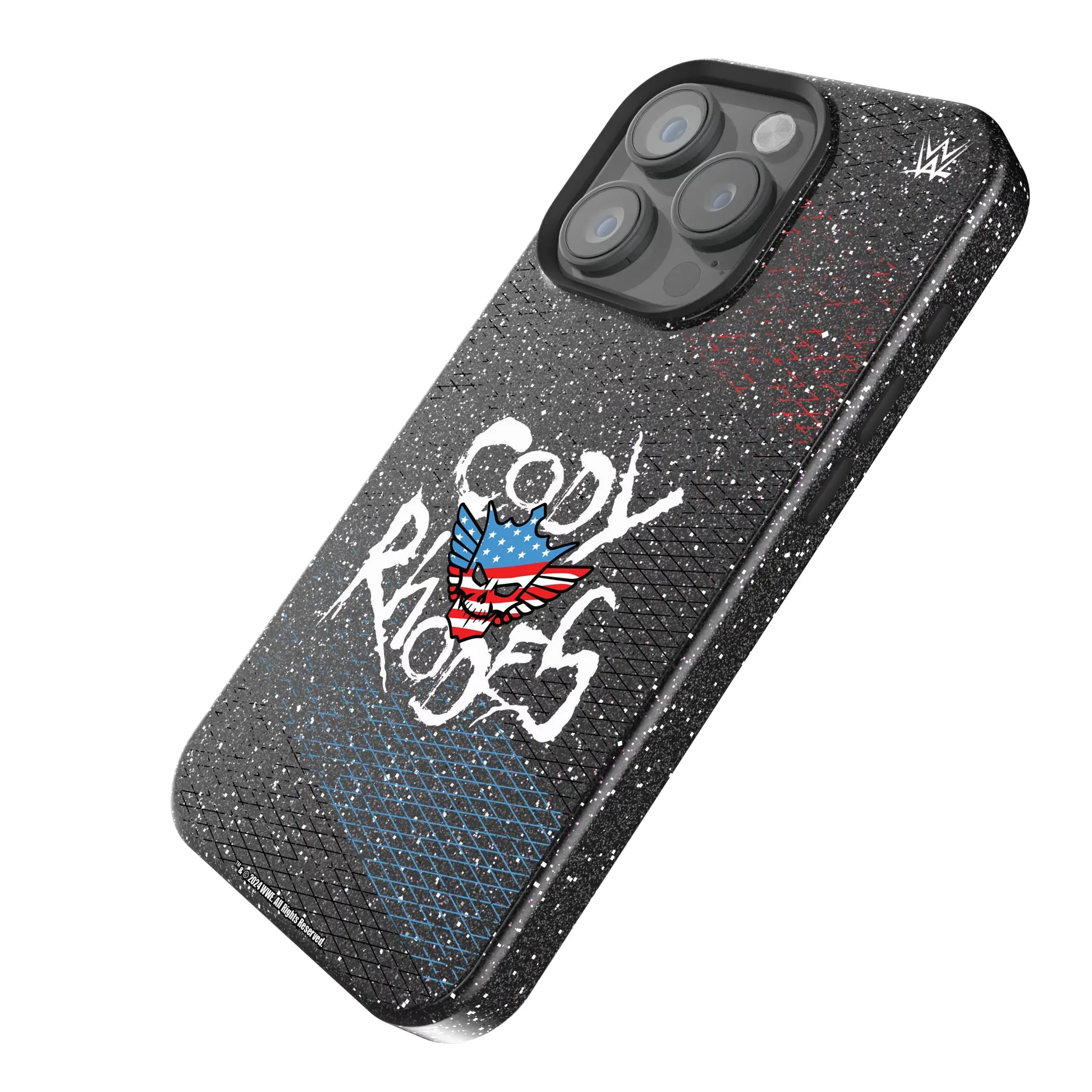 Cody Rhodes Steel iPhone Bling Phone Case for Apple iPhone - Isometric View
