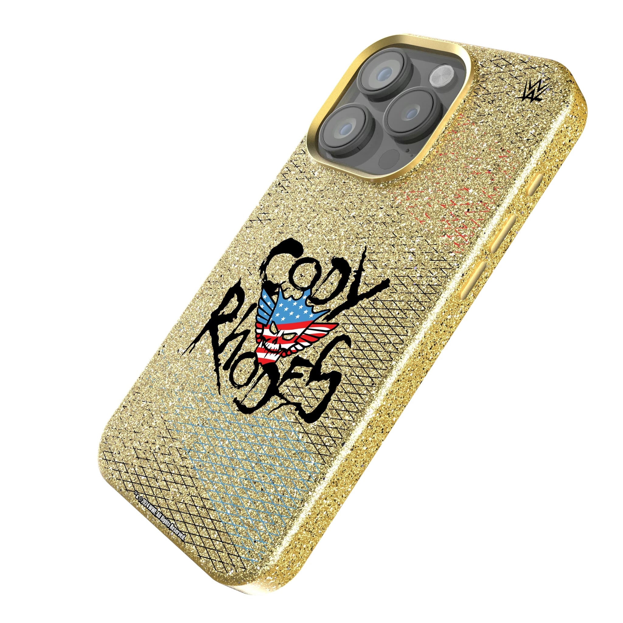 Cody Rhodes Steel iPhone Bling Phone Case for Apple iPhone - Isometric View