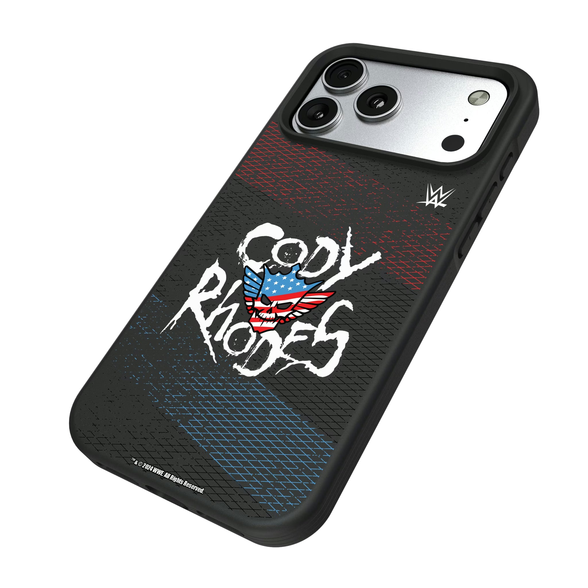 Cody Rhodes Steel iPhone Bump Phone Case for Apple iPhone - Isometric View#Device_iPhone 17 Pro Max