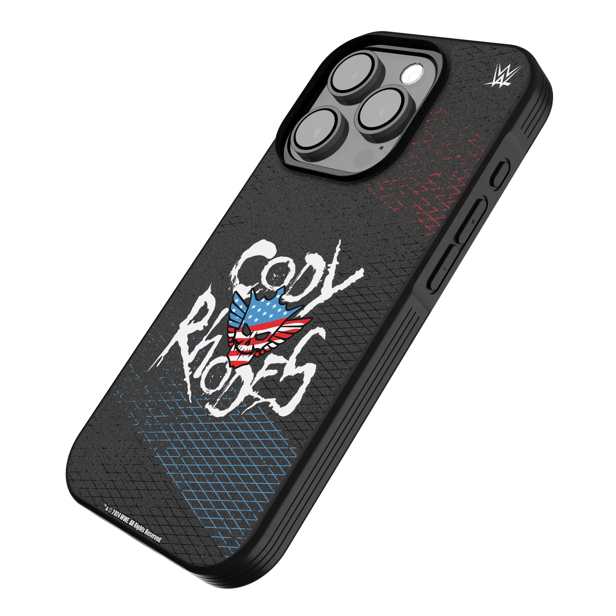 Cody Rhodes Steel iPhone Bump Phone Case for Apple iPhone - Isometric View