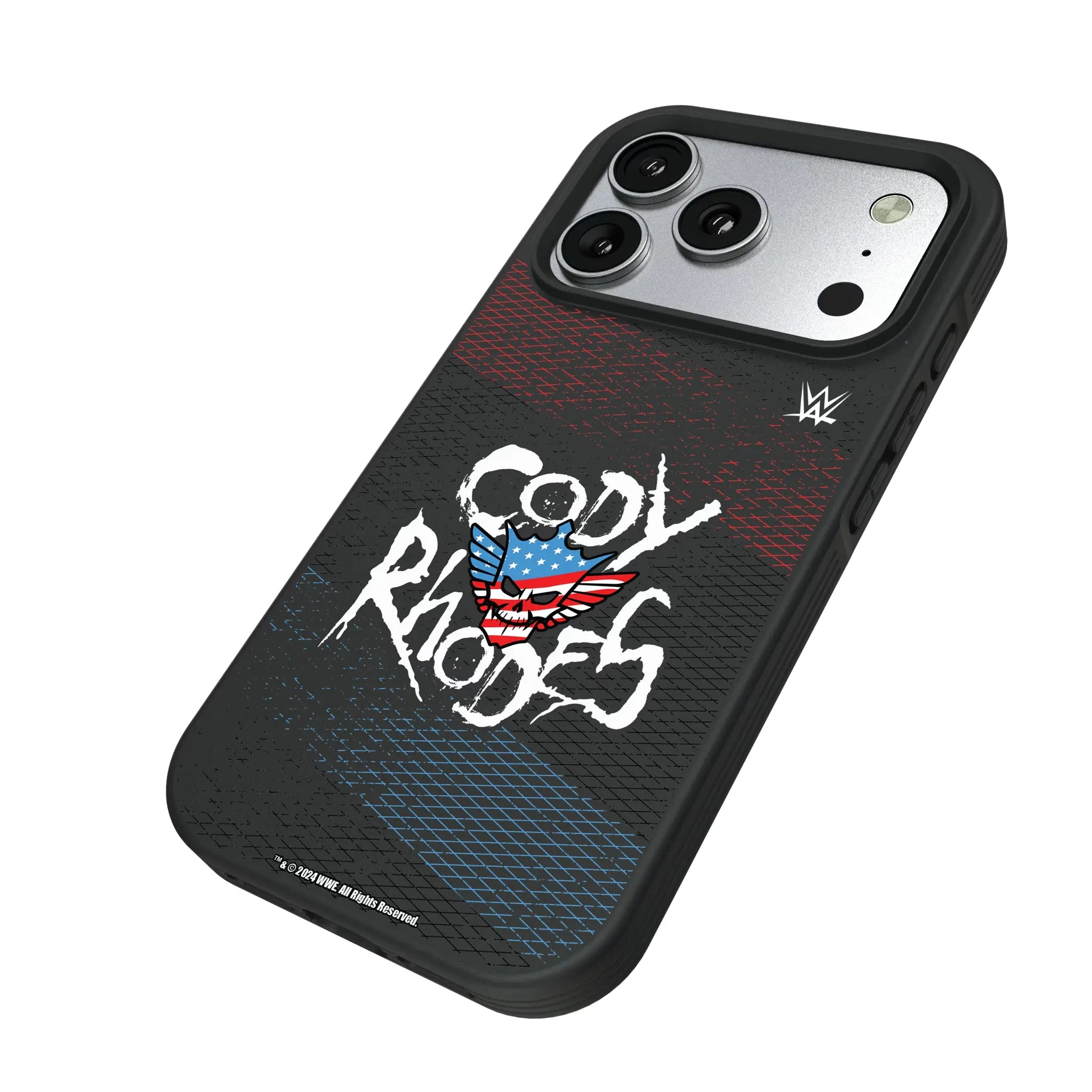Cody Rhodes Steel iPhone Bump Phone Case for Apple iPhone - Isometric View#Device_iPhone 17 Pro