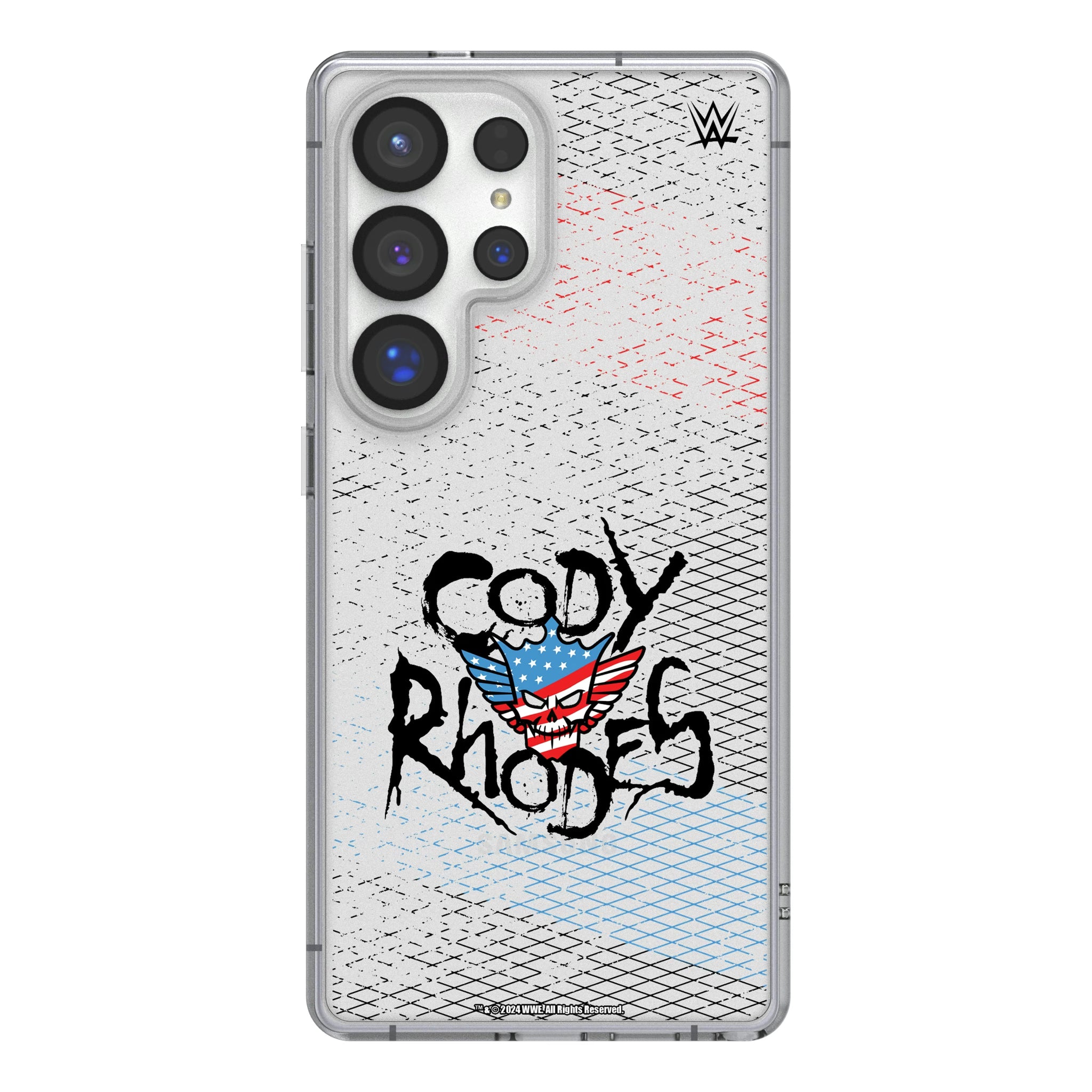 Cody Rhodes Steel Galaxy Clear Phone Case for Samsung Galaxy