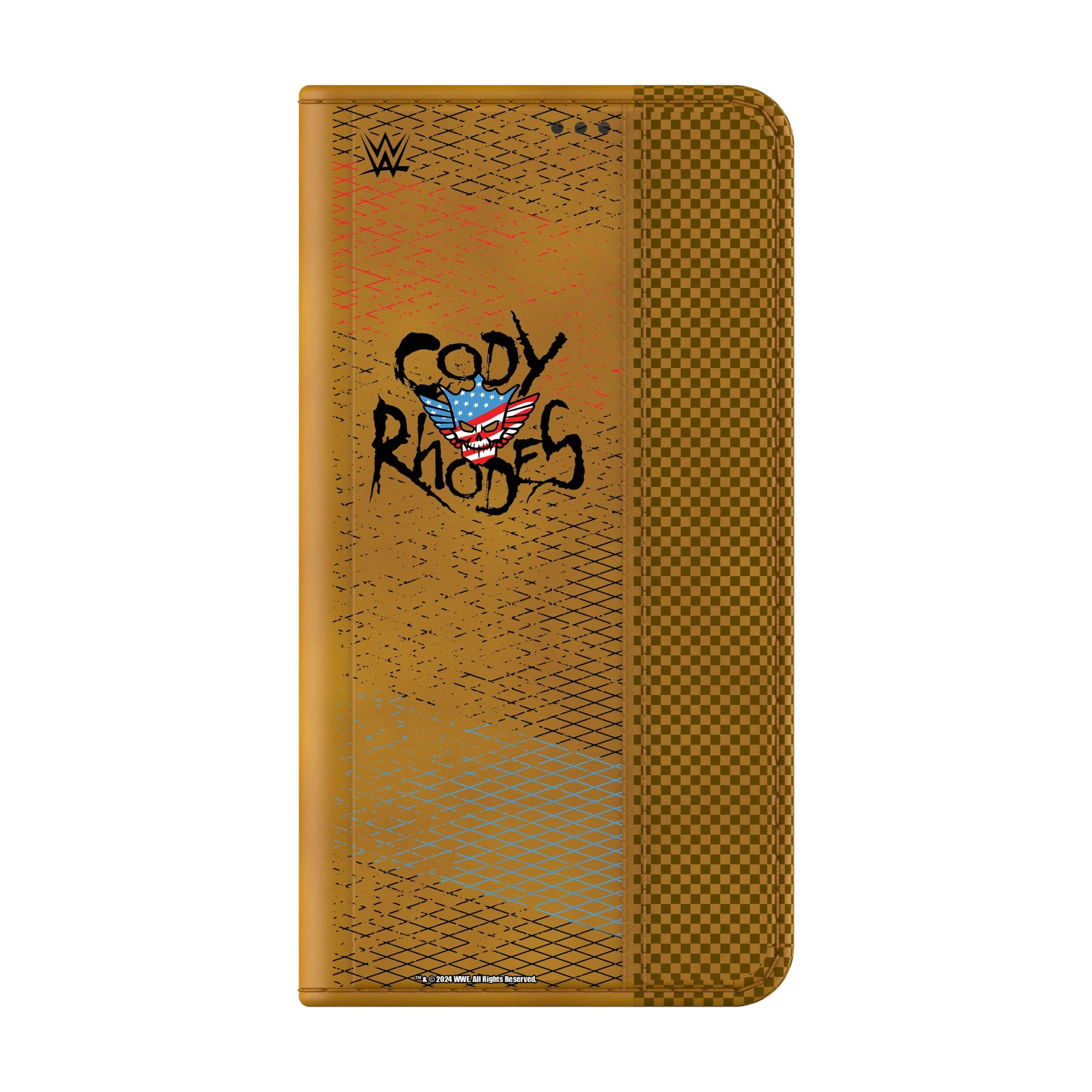 Cody Rhodes Steel Galaxy Folio Phone Case for Samsung Galaxy
