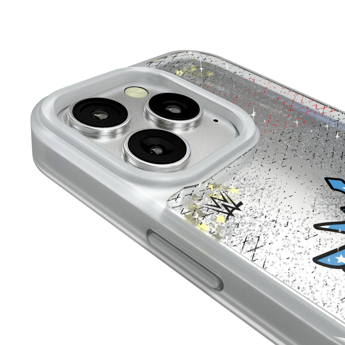 Cody Rhodes Steel iPhone Glitter Phone Case for Apple iPhone - Detail#Device_iPhone 16 Pro