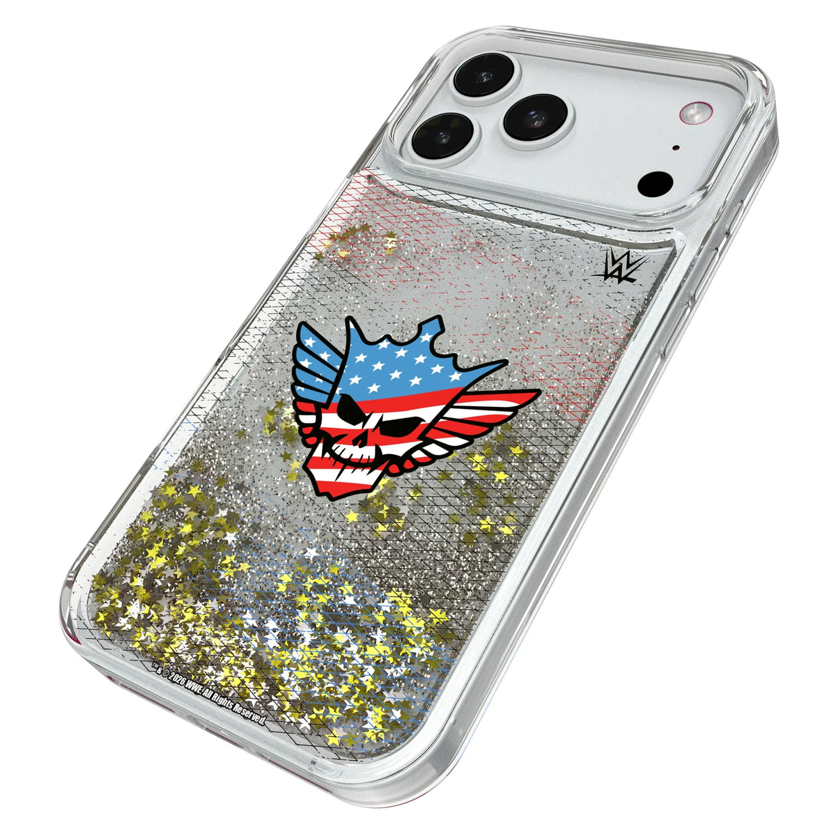 Cody Rhodes Steel iPhone Glitter Phone Case for Apple iPhone - Isometric View#Device_iPhone 18 Pro Max