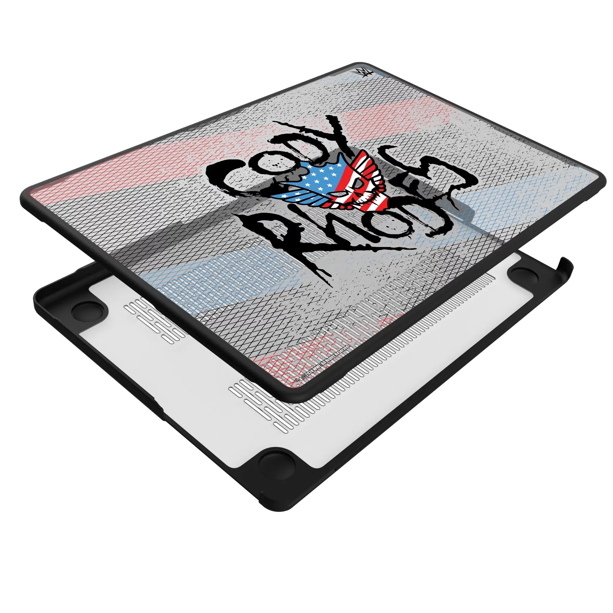 Cody Rhodes Steel MacBook Laptop Case for Apple MacBook - Isometric View