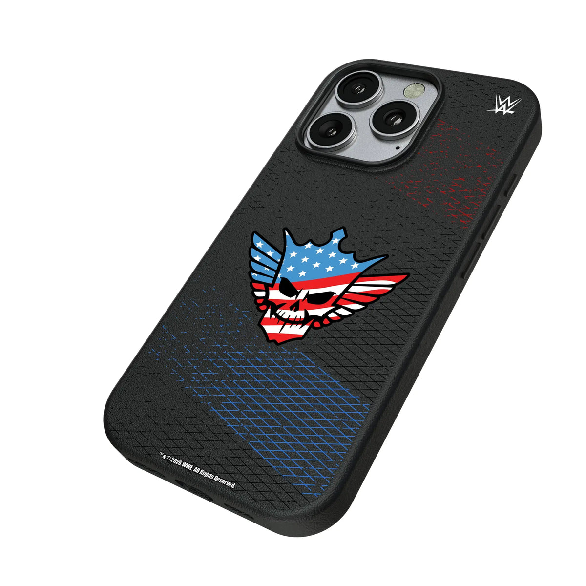 Cody Rhodes Steel iPhone MagSafe Compatible Phone Case for Apple iPhone - Isometric View#Device_iPhone 16 Pro