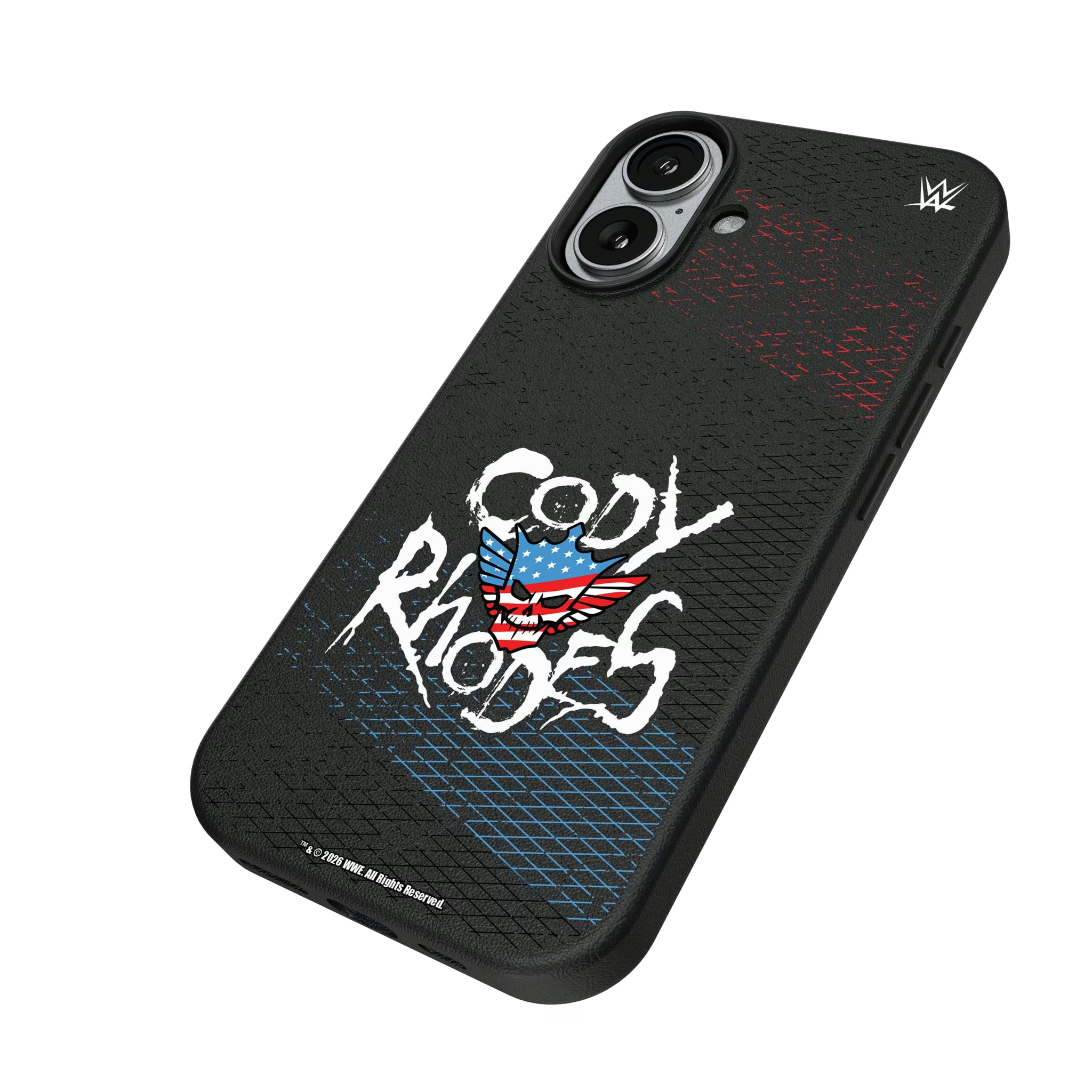 Cody Rhodes Steel iPhone MagSafe Compatible Phone Case for Apple iPhone - Isometric View#Device_iPhone 17