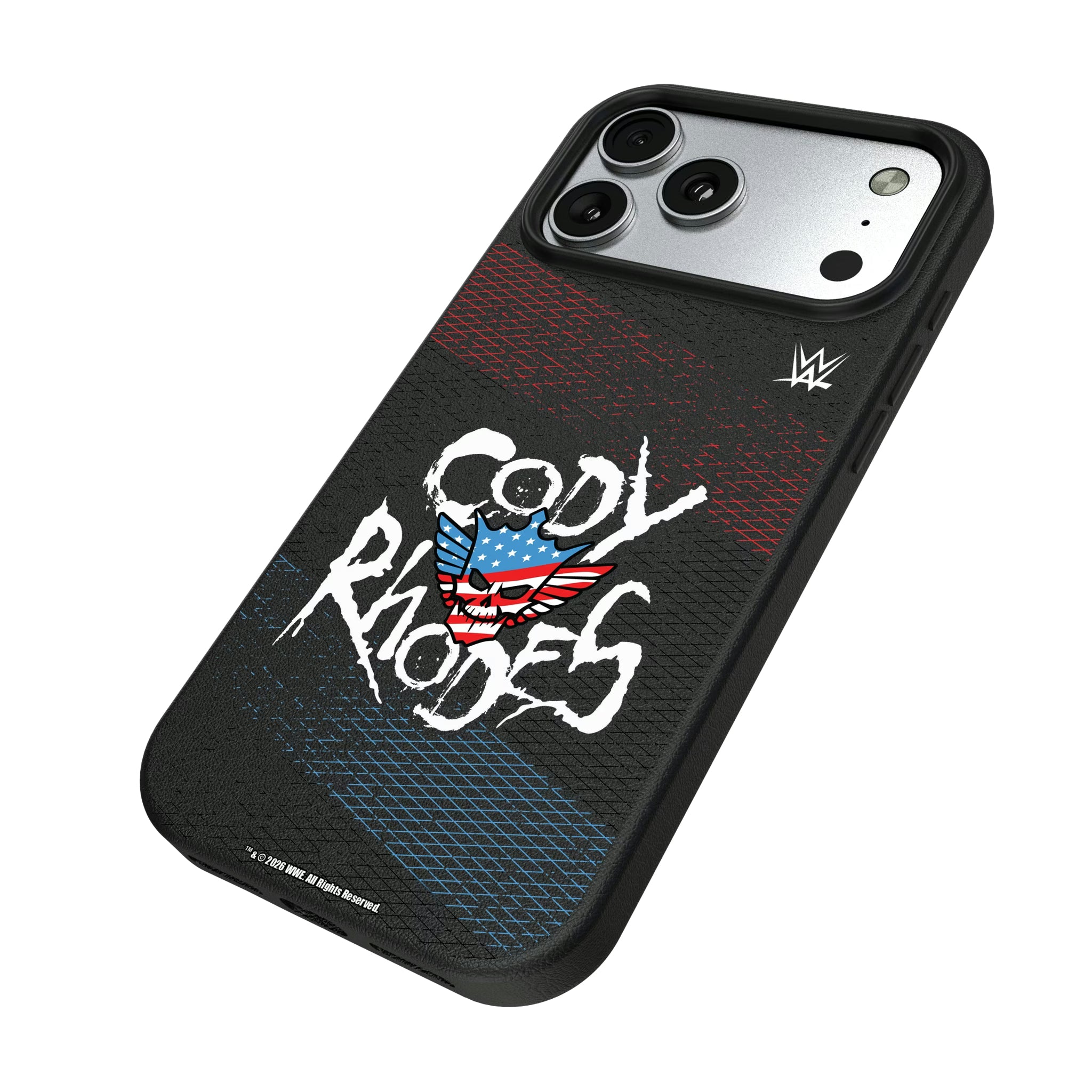 Cody Rhodes Steel iPhone MagSafe Compatible Phone Case for Apple iPhone - Isometric View#Device_iPhone 17 Pro Max