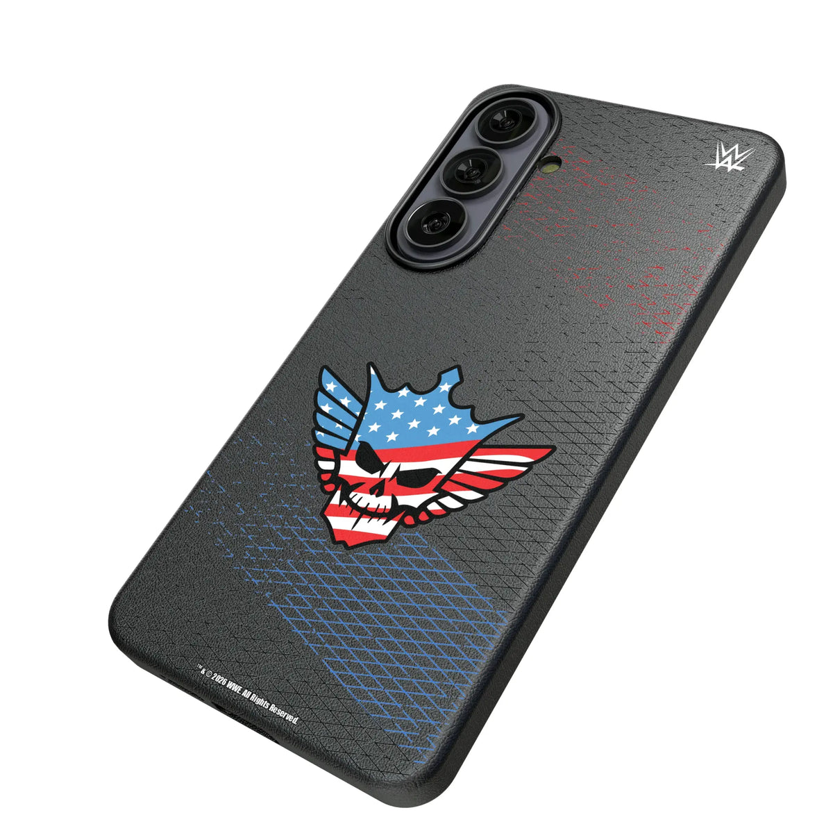 Cody Rhodes Steel Galaxy MagSafe Compatible Phone Case for Samsung Galaxy - Isometric View#Device_Galaxy S26 Plus