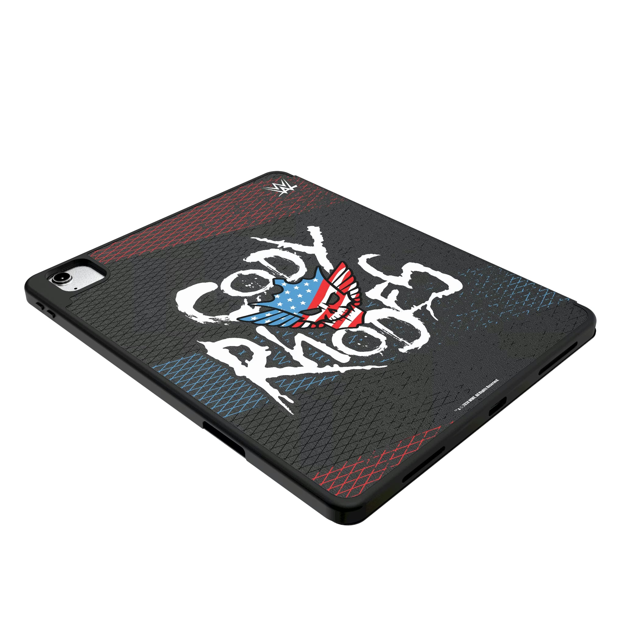 Cody Rhodes Steel iPad Tablet Case for Apple iPad - Isometric View