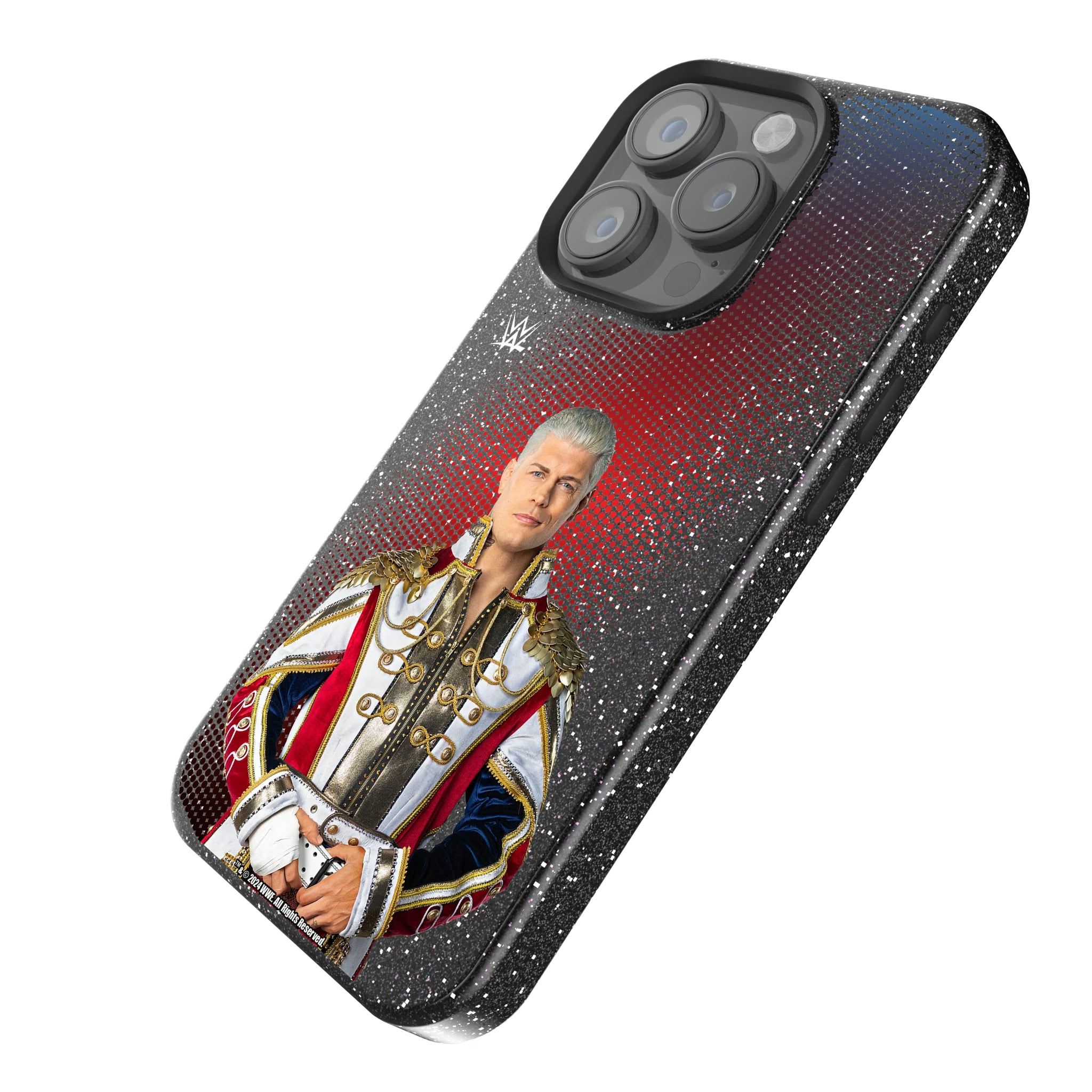 Cody Rhodes Superstar iPhone Bling Phone Case for Apple iPhone - Isometric View