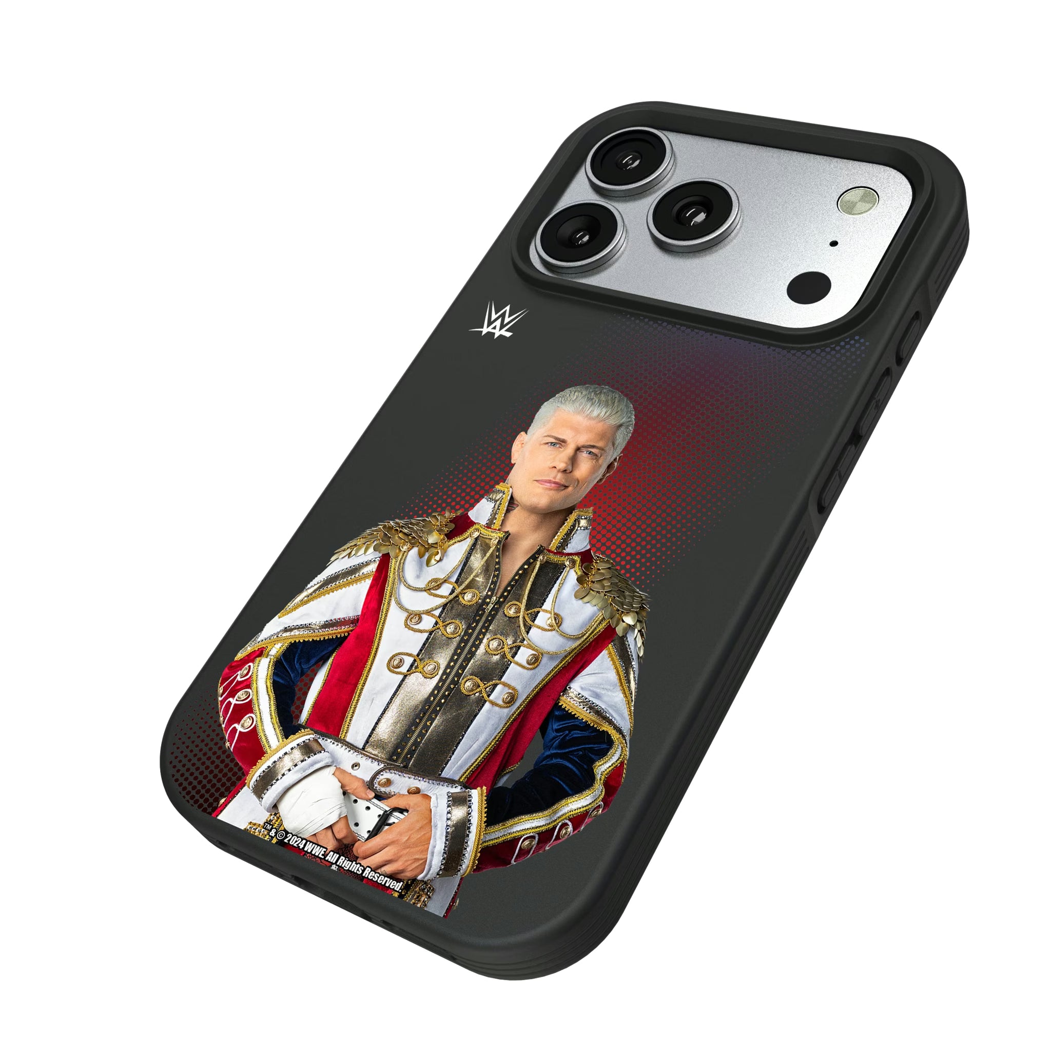Cody Rhodes Superstar iPhone Bump Phone Case for Apple iPhone - Isometric View#Device_iPhone 17 Pro