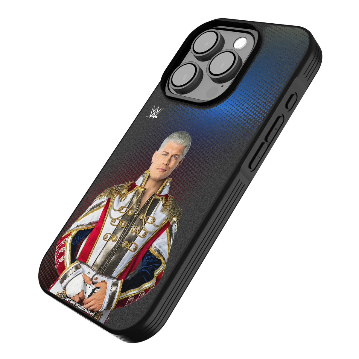 Cody Rhodes Superstar iPhone Bump Phone Case for Apple iPhone - Isometric View#Device_iPhone 15 Pro