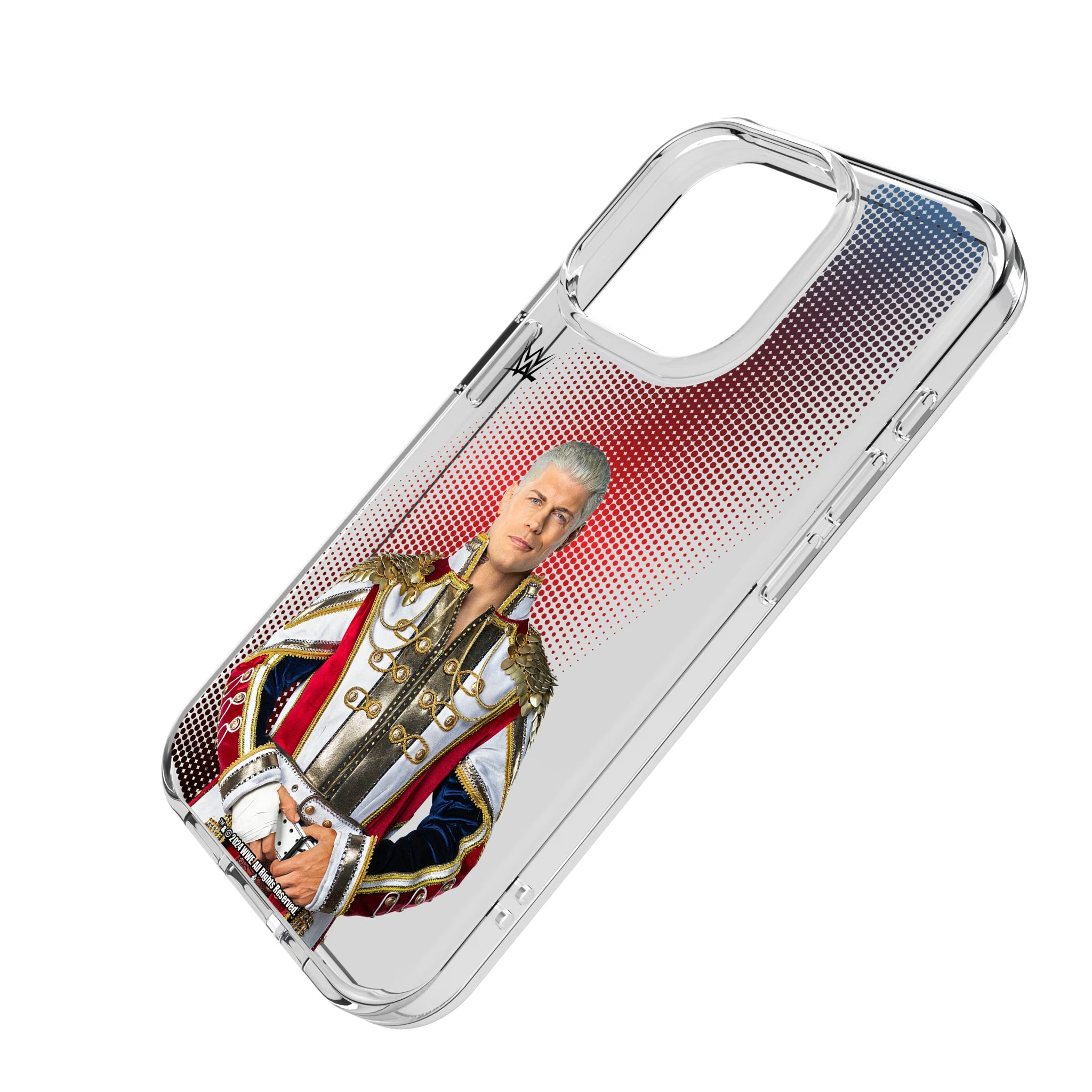 Cody Rhodes Superstar iPhone Clear Phone Case for Apple iPhone - Isometric View