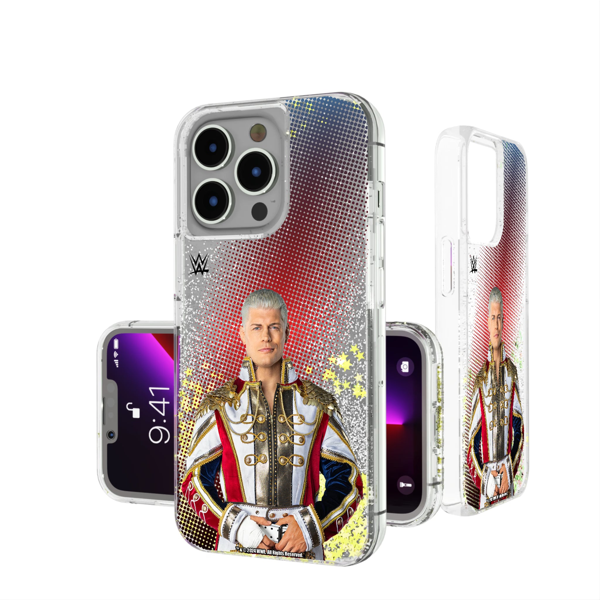 Cody Rhodes Superstar iPhone Glitter Phone Case for Apple iPhone