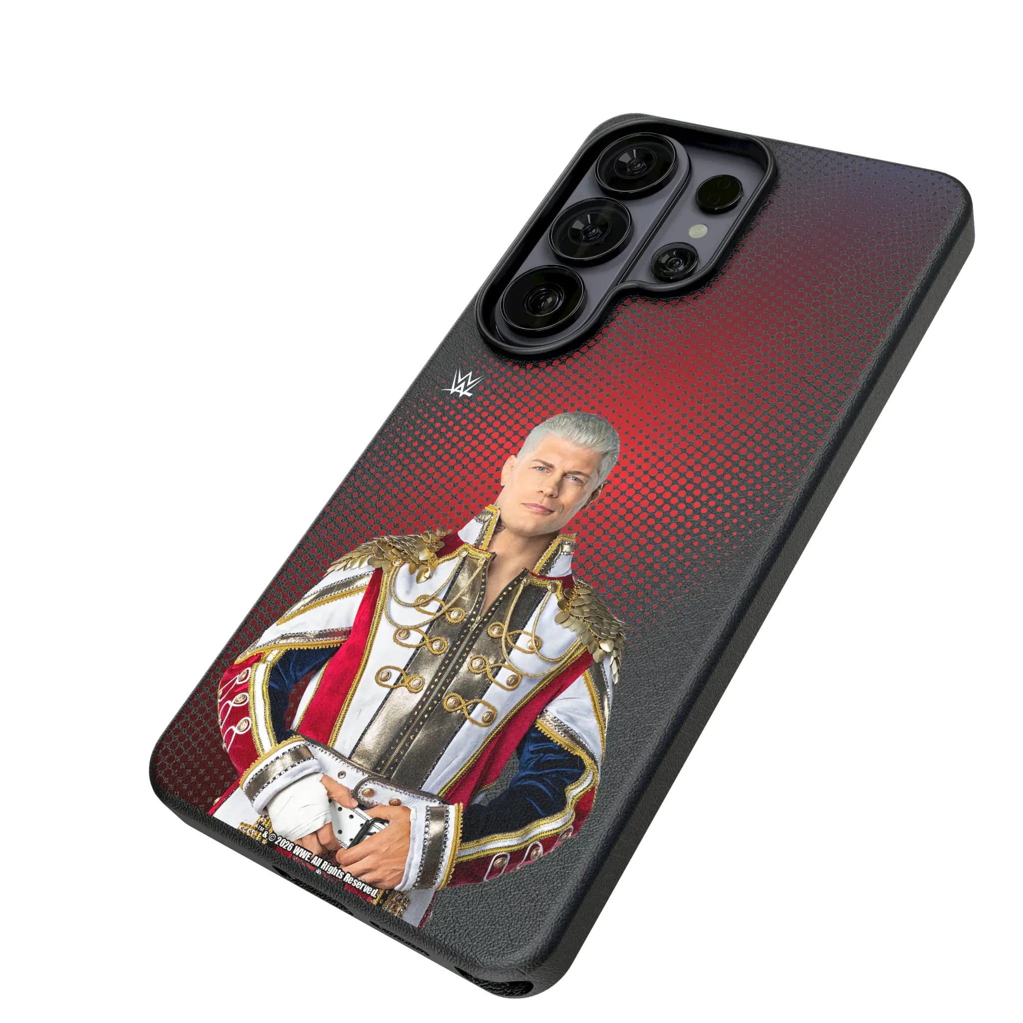 Cody Rhodes Superstar Galaxy MagSafe Compatible Phone Case for Samsung Galaxy - Isometric View#Device_Galaxy S26 Ultra