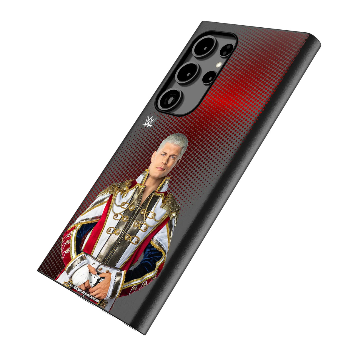 Cody Rhodes Superstar Galaxy MagSafe Compatible Phone Case for Samsung Galaxy - Isometric View#Device_Galaxy S24 Ultra