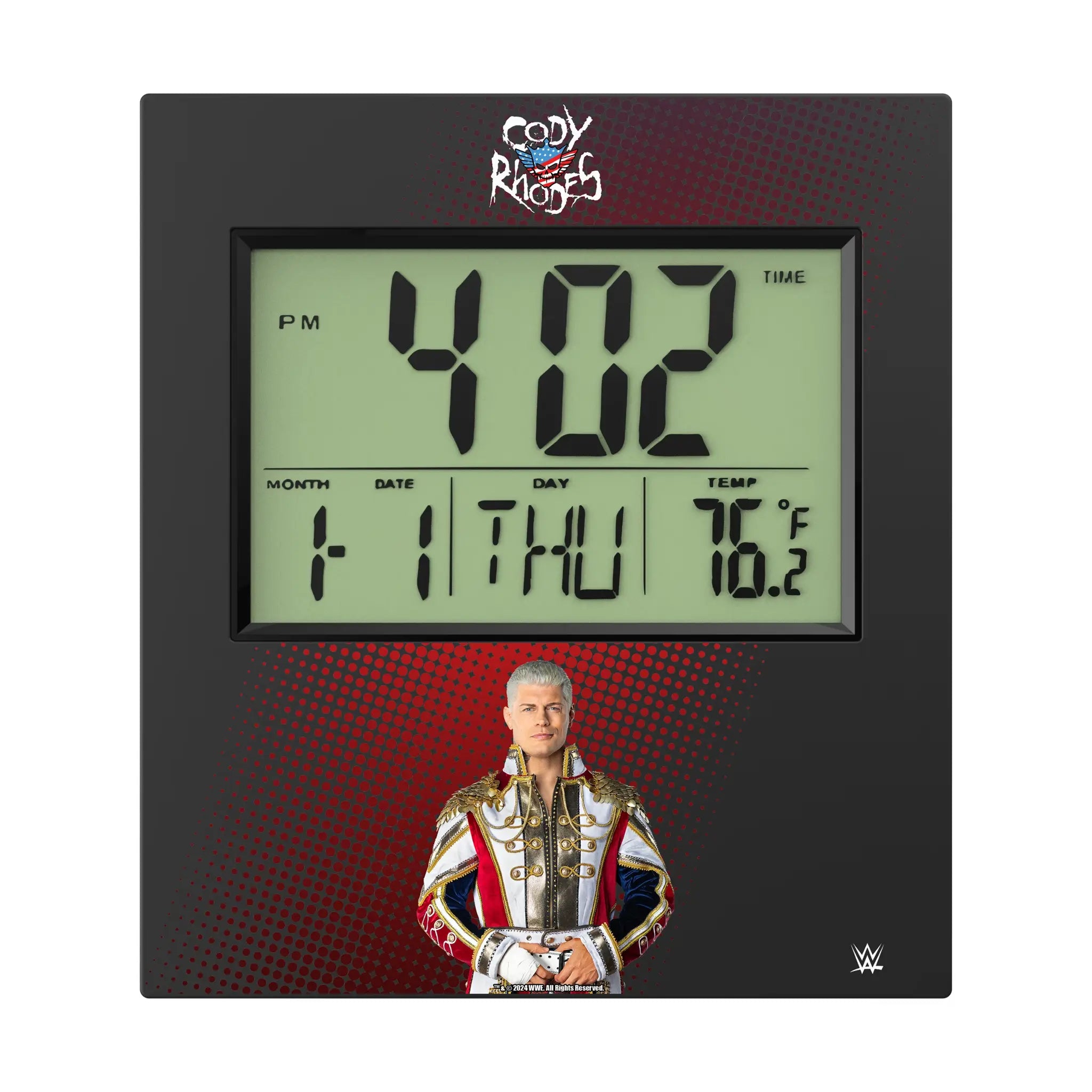 Cody Rhodes Superstar Wall Clock