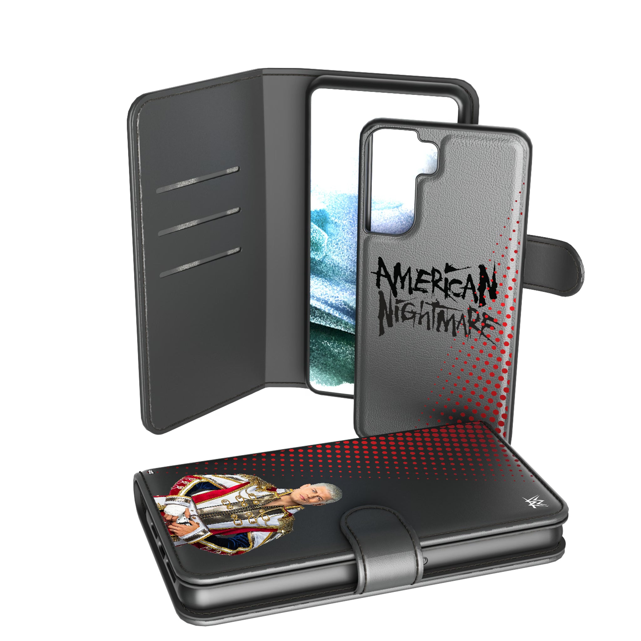 Cody Rhodes Superstar Galaxy Wallet Phone Case for Samsung Galaxy