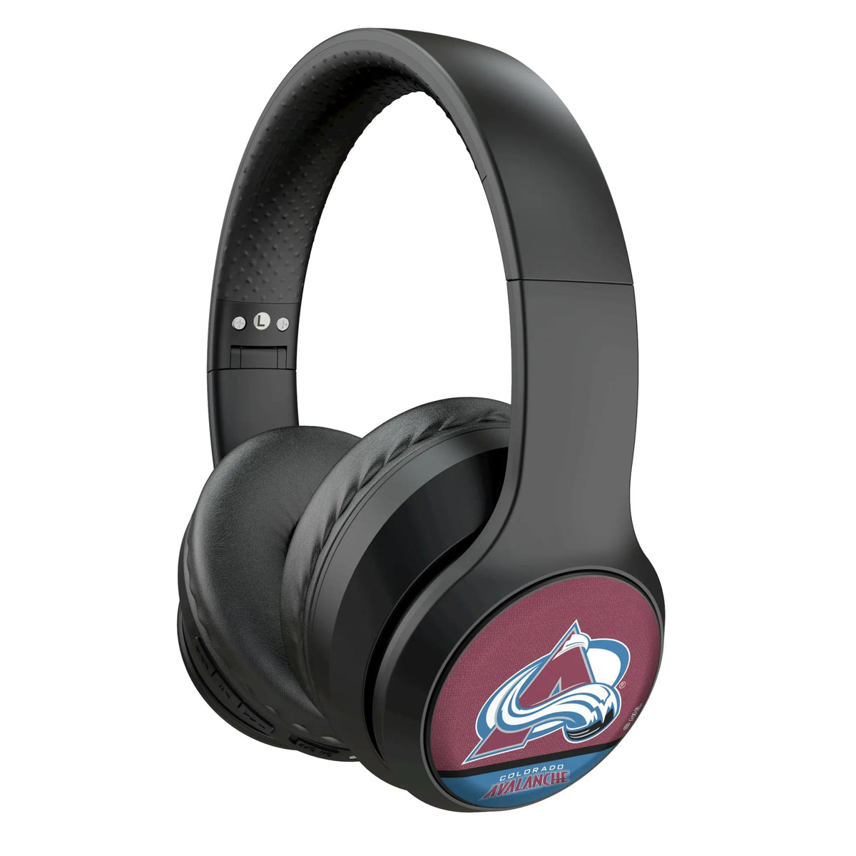 Colorado Avalanche Endzone Solid Wireless Over-Ear Headphones With Case