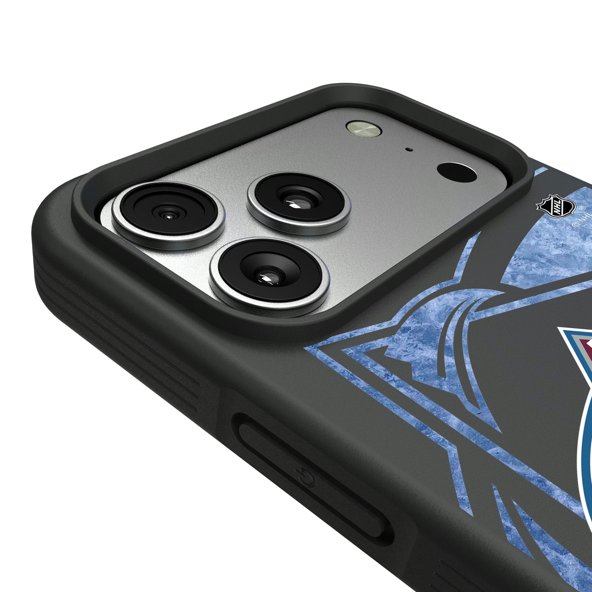 Colorado Avalanche Ice Tilt iPhone Bump Phone Case for Apple iPhone - Detail#Device_iPhone 17 Pro Max