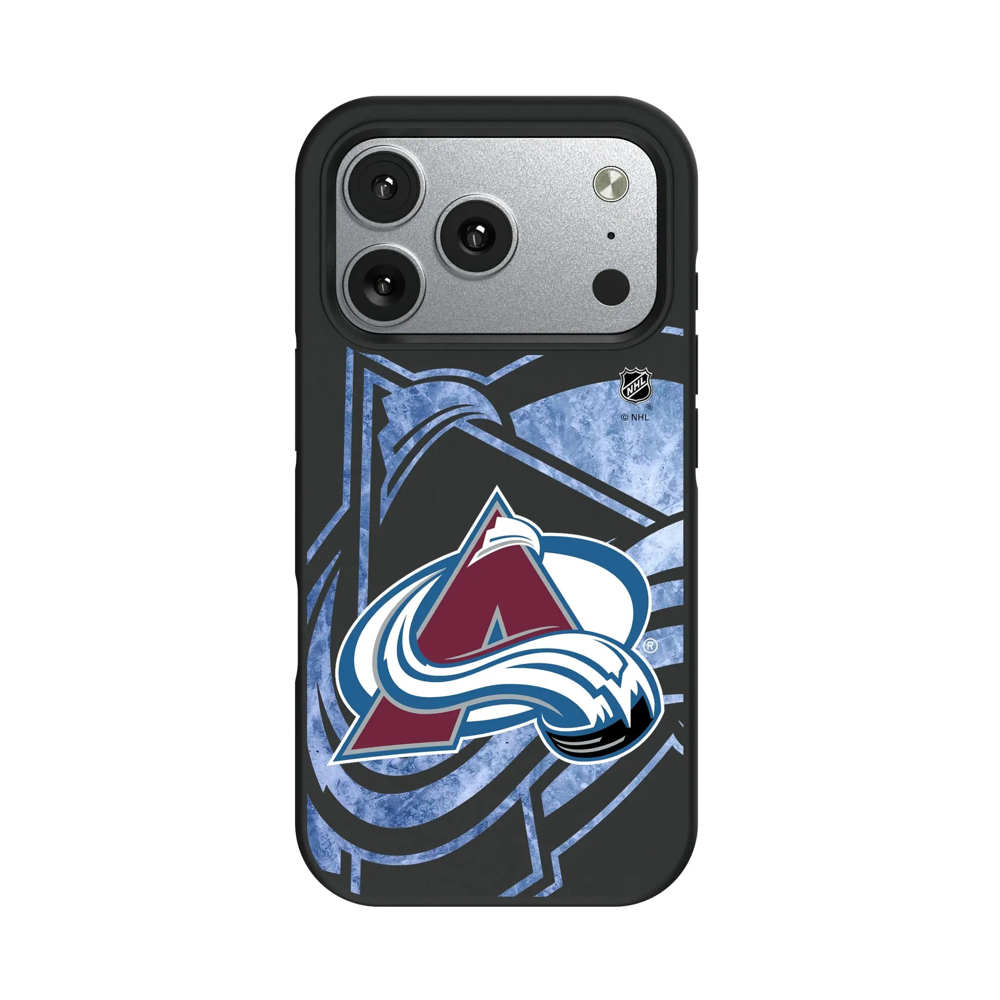 Colorado Avalanche Ice Tilt iPhone Bump Phone Case for Apple iPhone#Device_iPhone 17 Pro